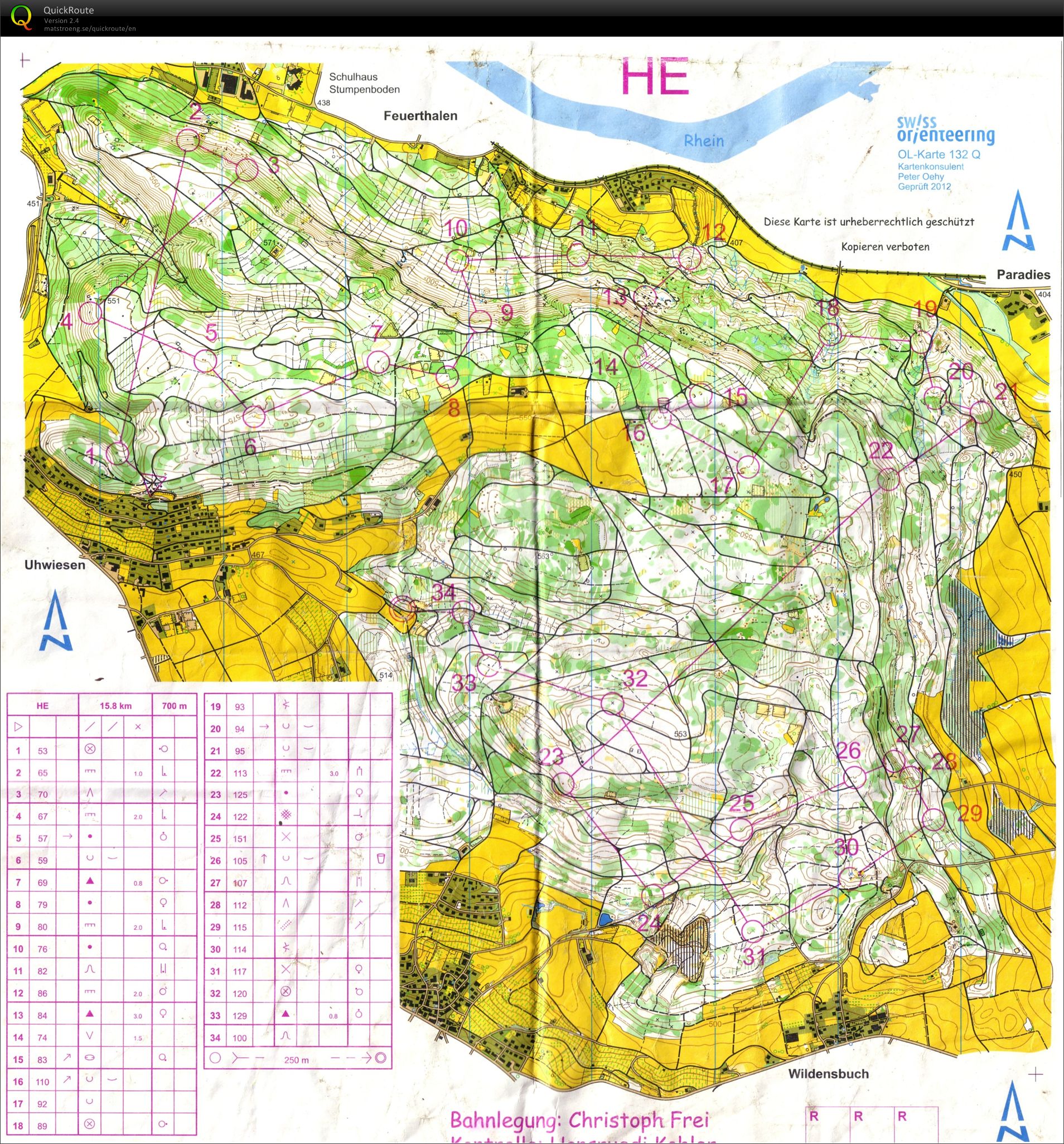 3. A-Nationaler Cholfirst (WRE) (15-04-2012)