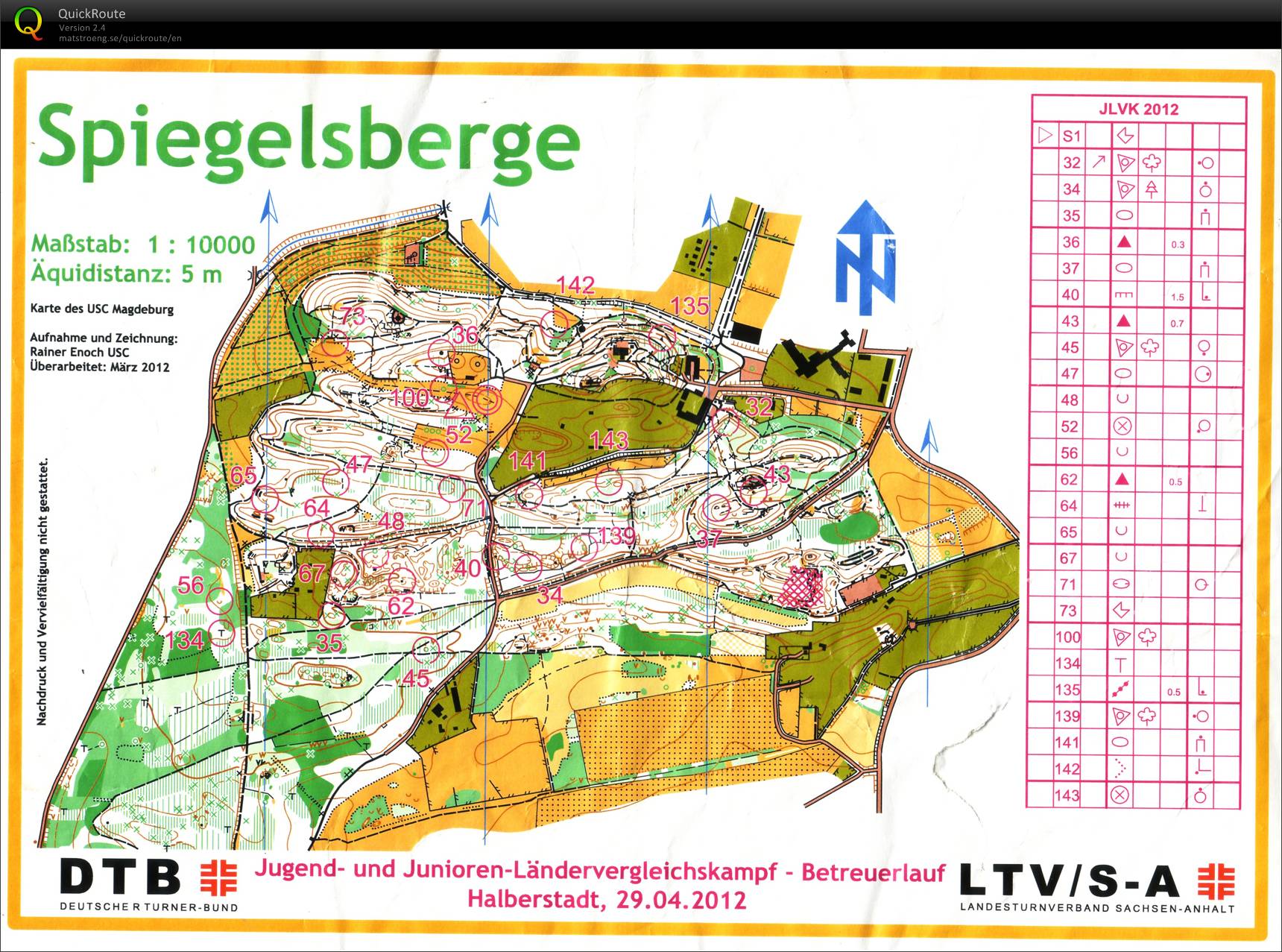 JLVK-Staffel Betreuerlauf (29-04-2012)