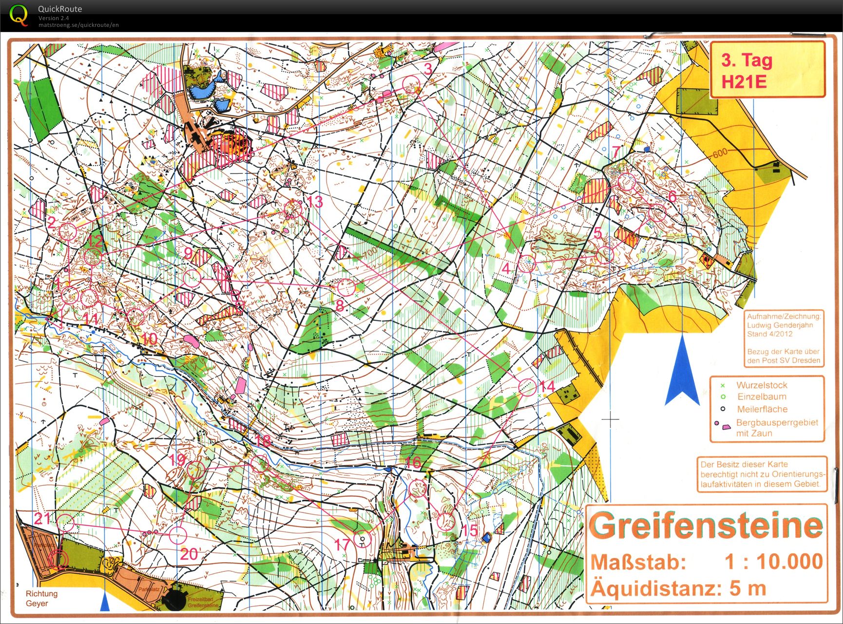 Int. 3-Tage OL Greifensteine - Day 3 (28.05.2012)