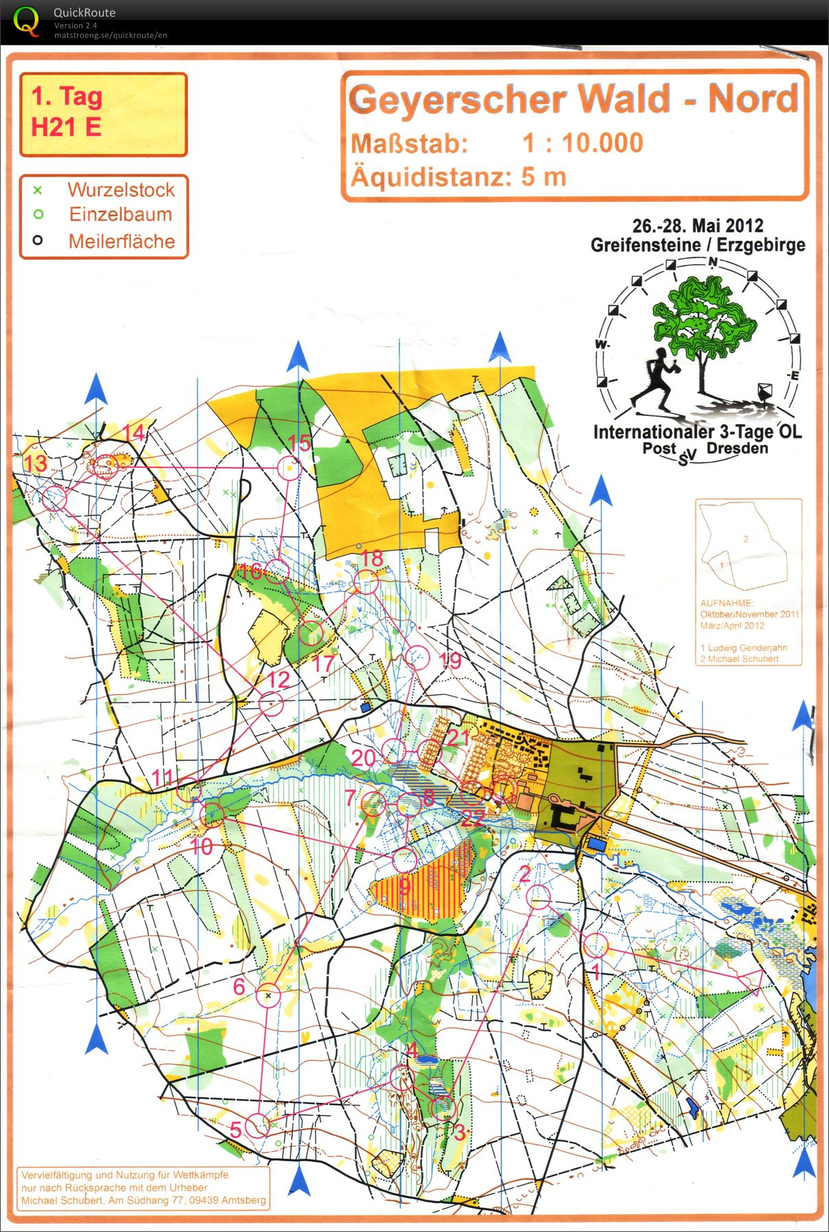 Int 3-Tage OL Greifensteine - Day 1 (2012-05-26)