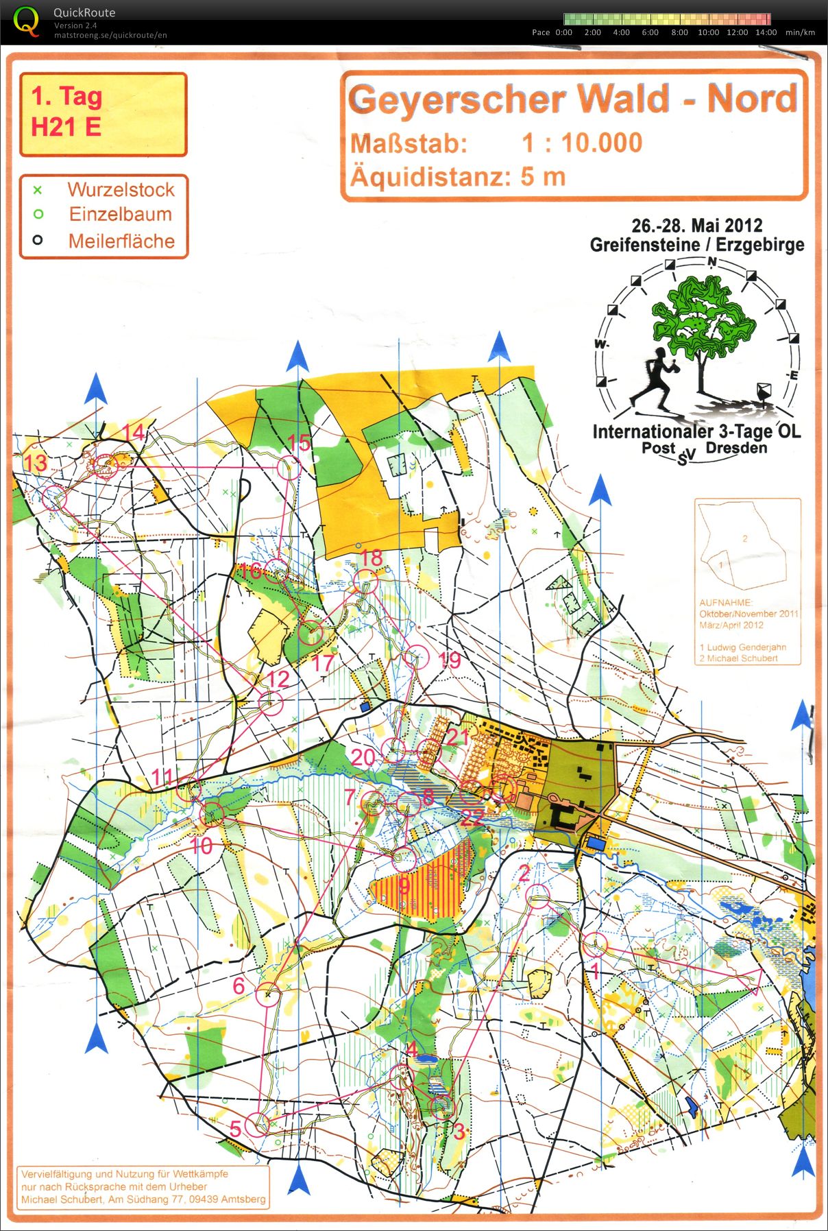 Int 3-Tage OL Greifensteine - Day 1 (26/05/2012)