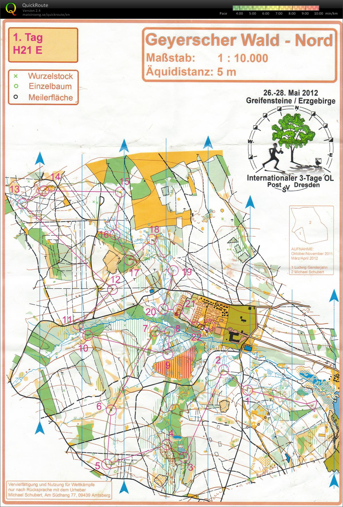 Internationaler 3-Tage OL Greifensteine Etappe 1 (26/05/2012)