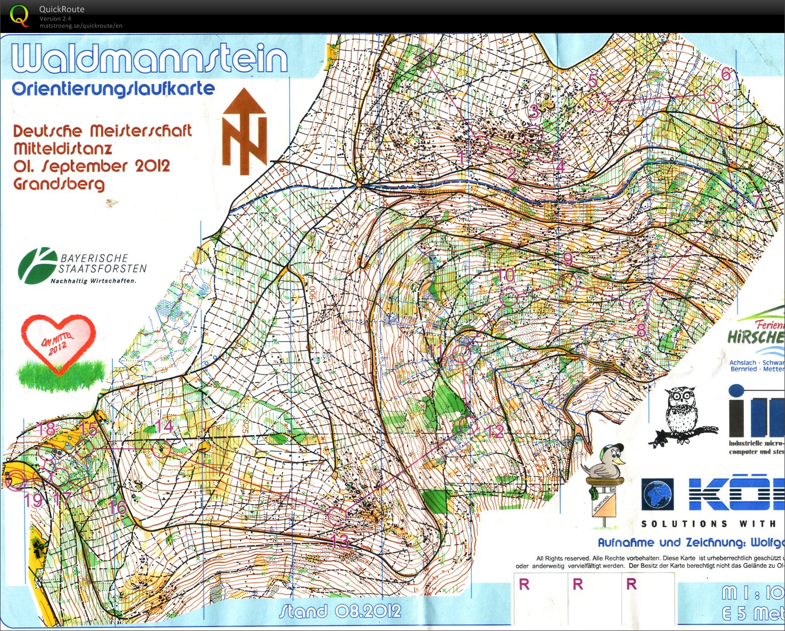 German middle distance Champs (WRE) (01.09.2012)