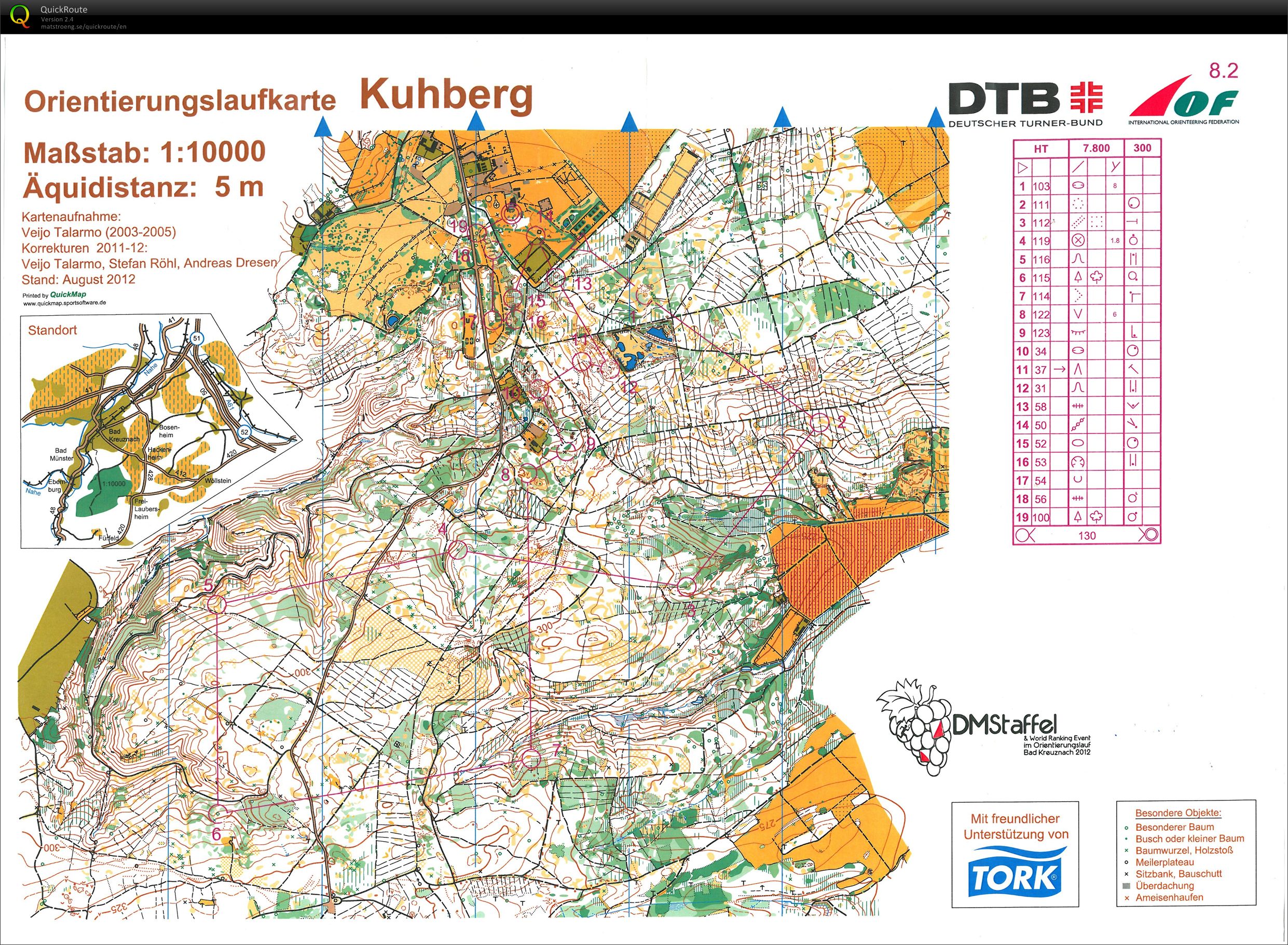 German relay champs Bad Kreuznach (15/09/2012)