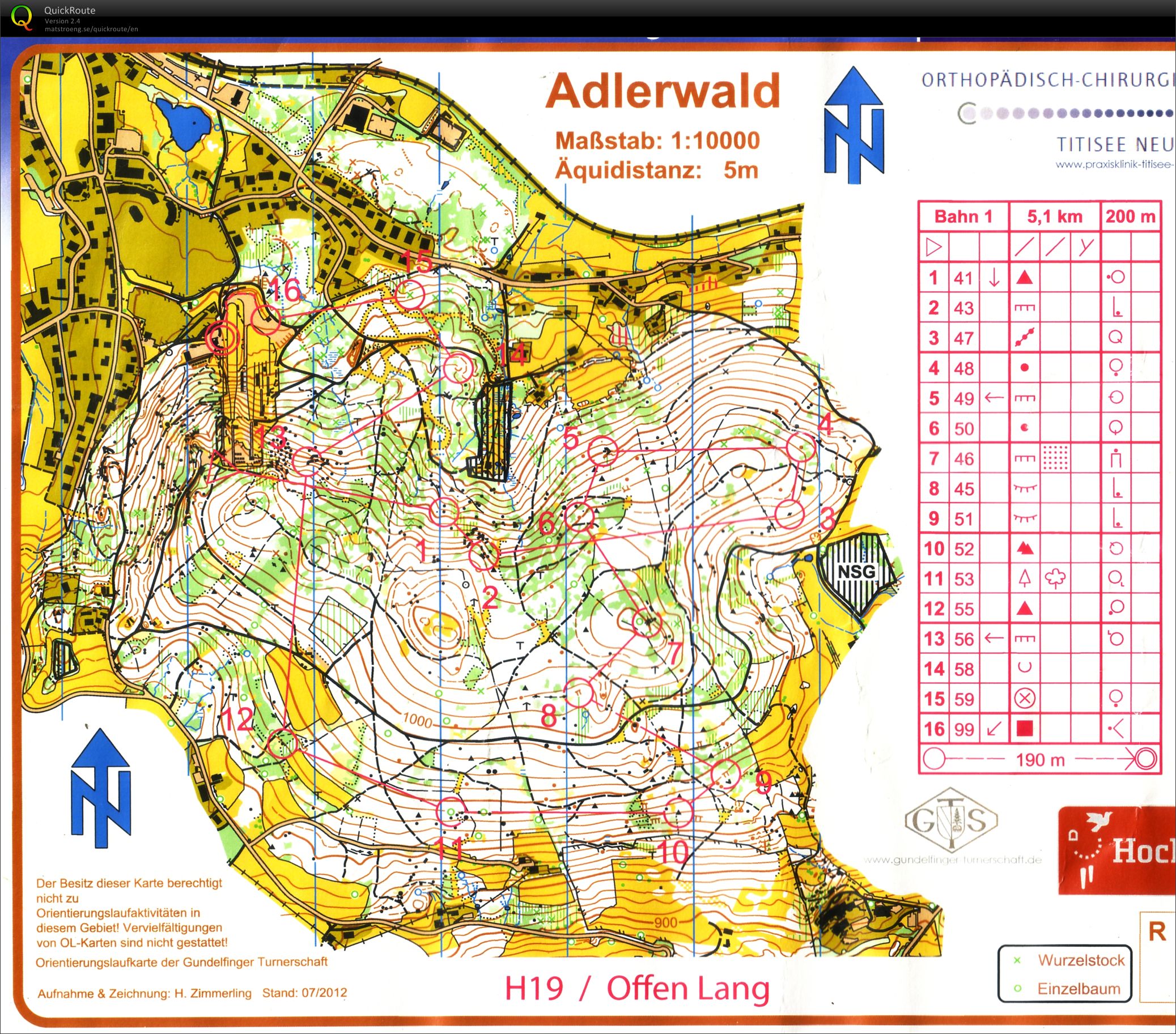 Regional middle distance champs - Hinterzarten (30.09.2012)