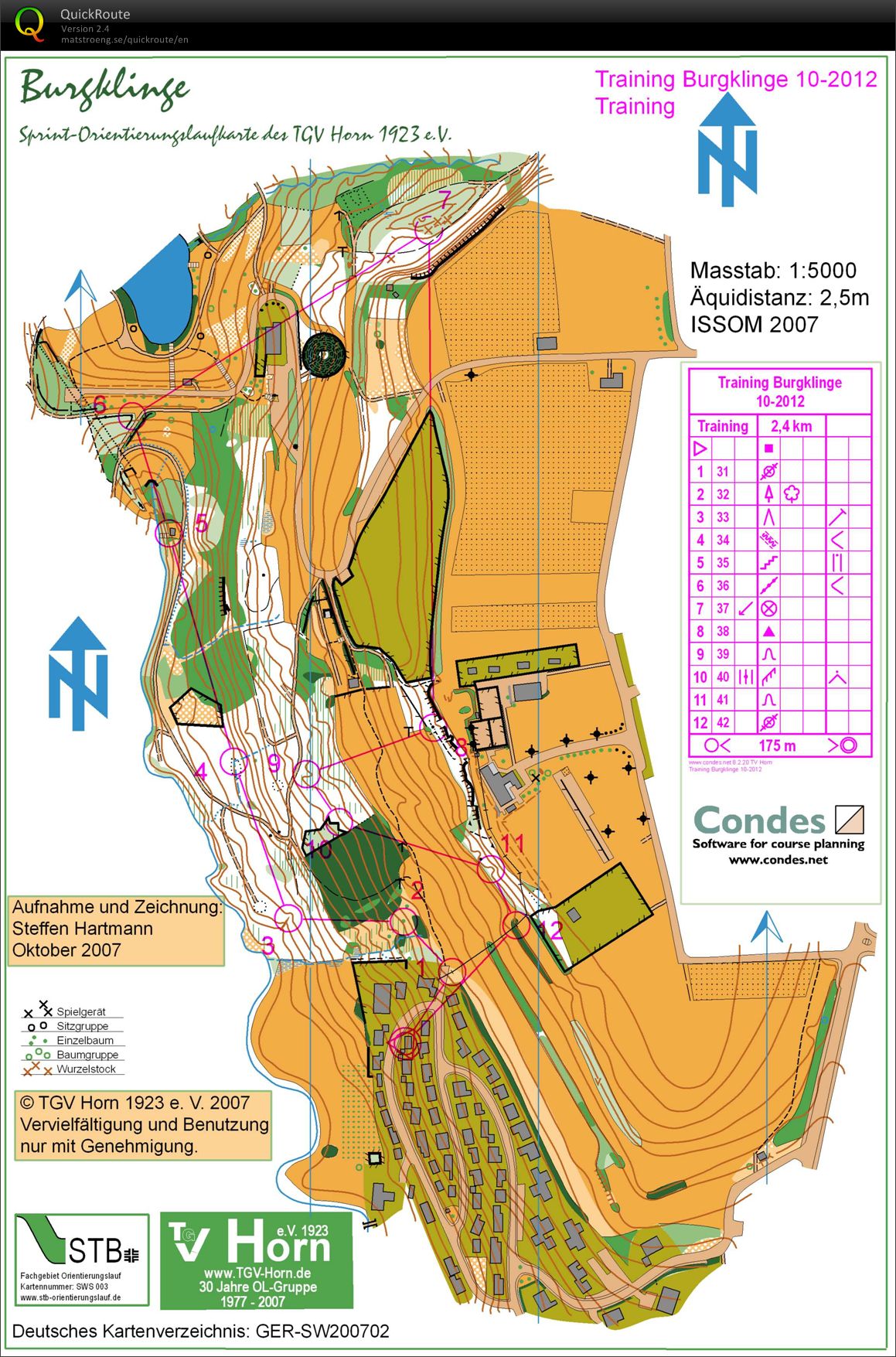 Training Burgklinge (07-10-2012)