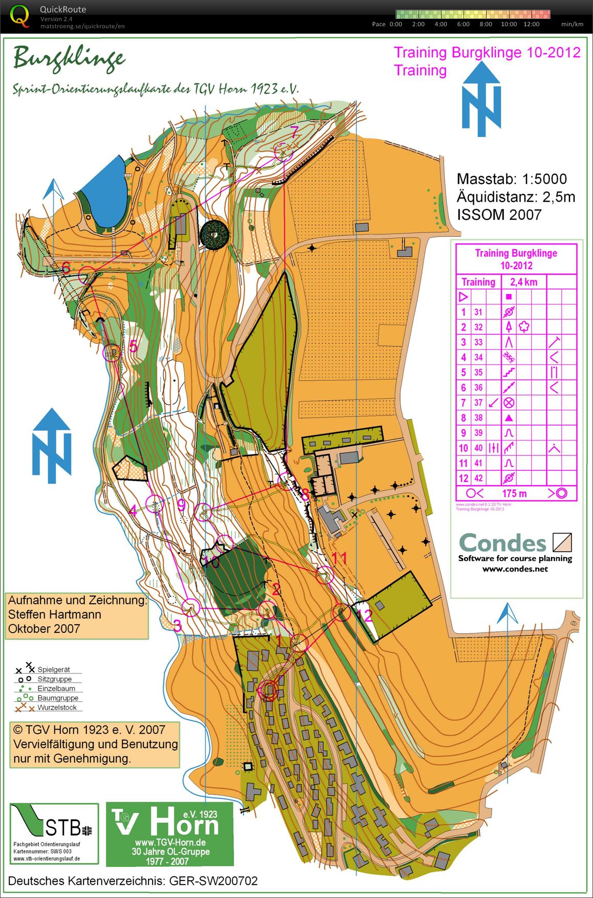 Training Burgklinge (2012-10-07)