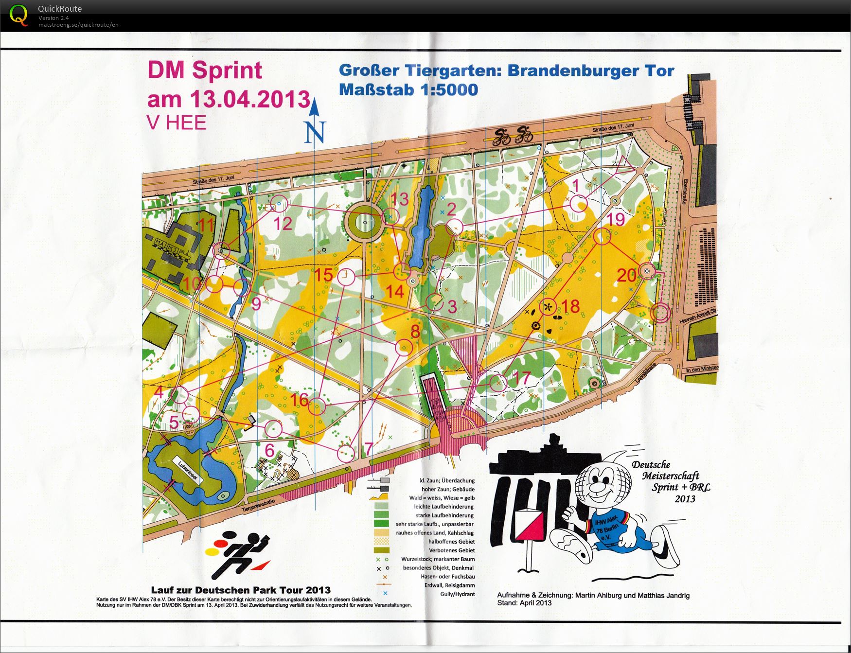 German Sprint Champs - Qualification (13/04/2013)