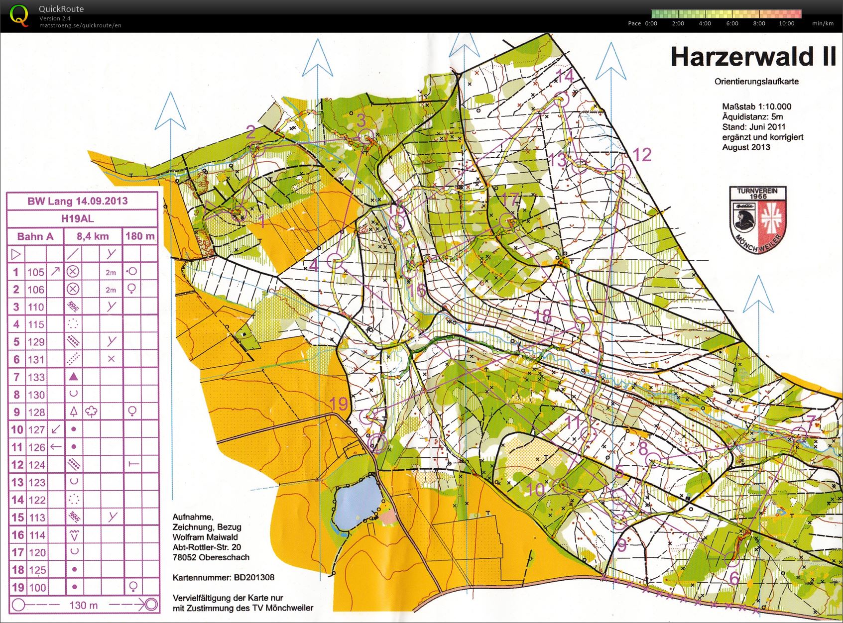 Regional long distance champs Baden-Württemberg (14/09/2013)