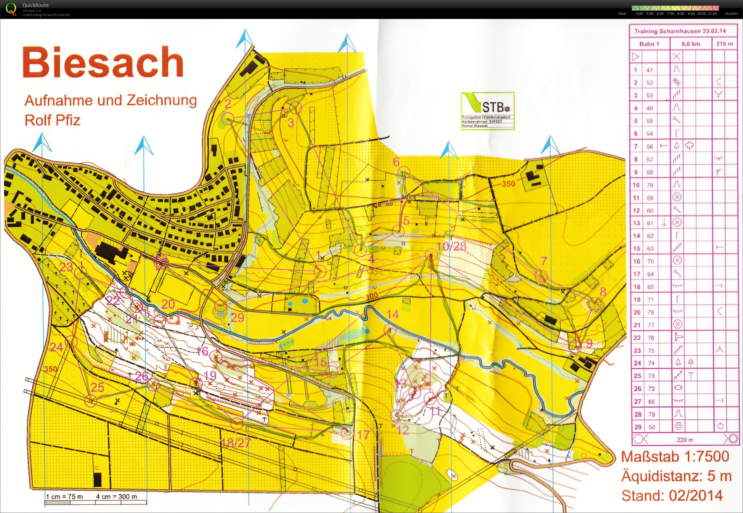 Training Biesach (23-02-2014)