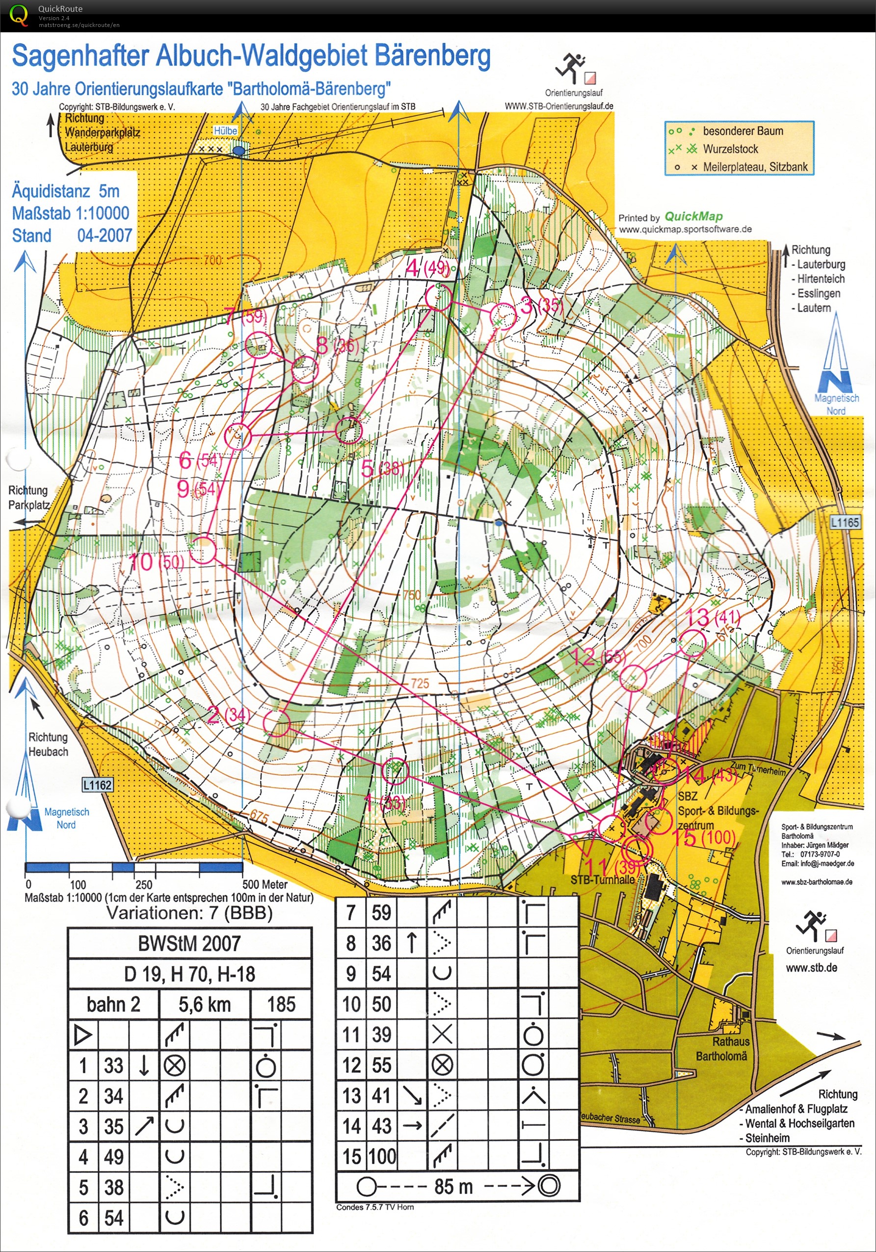 Training Bärenberg (01-03-2014)