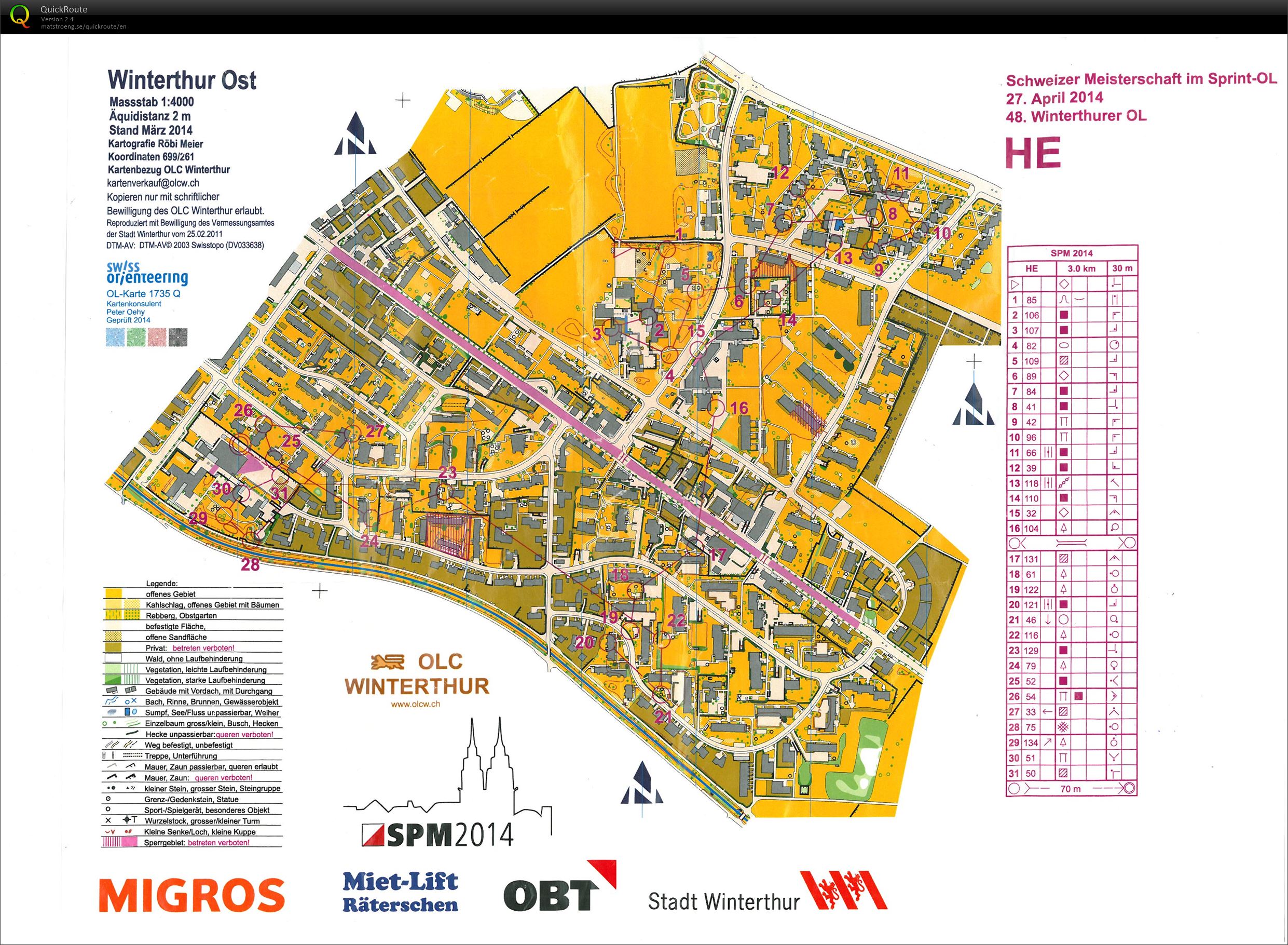 Swiss sprint champs (WRE) (27.04.2014)