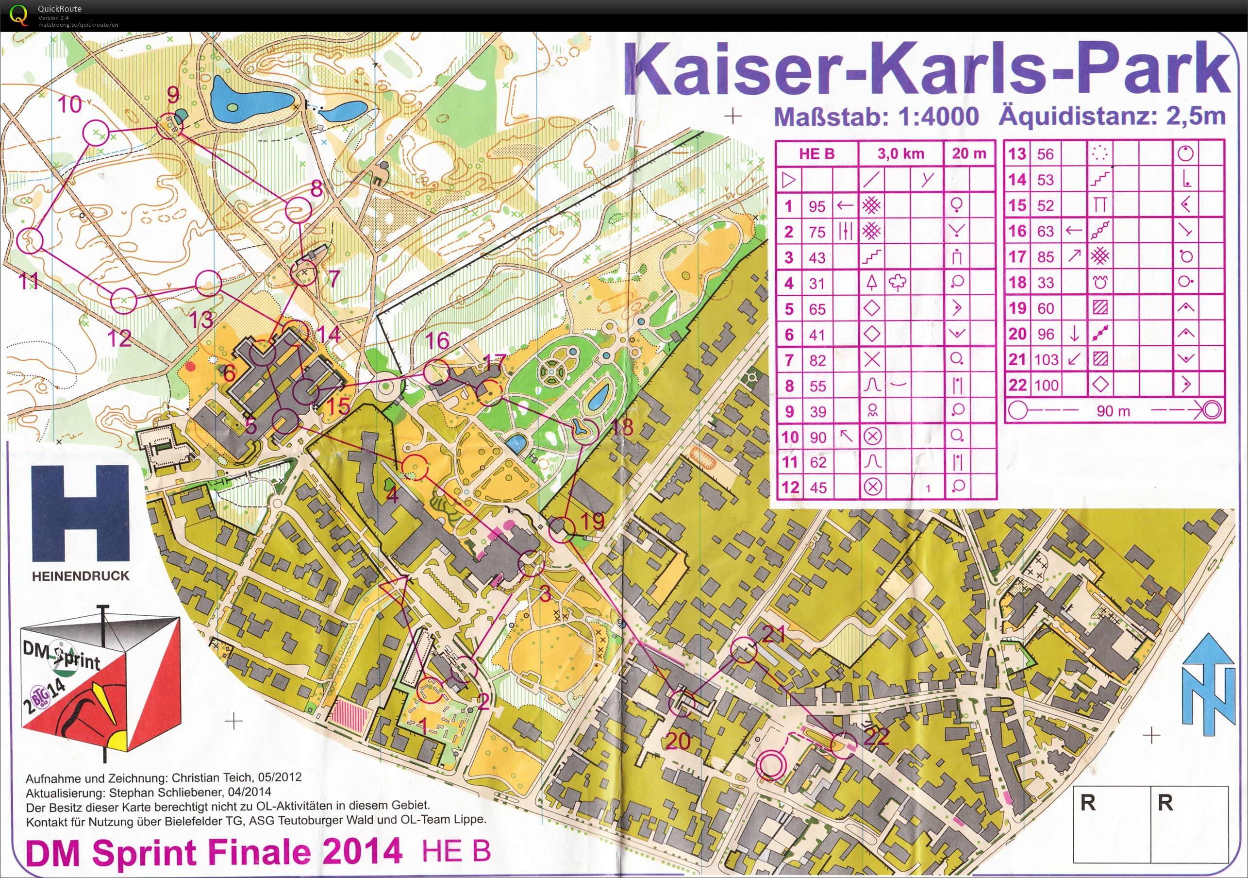 German sprint champs (Final B) (10.05.2014)