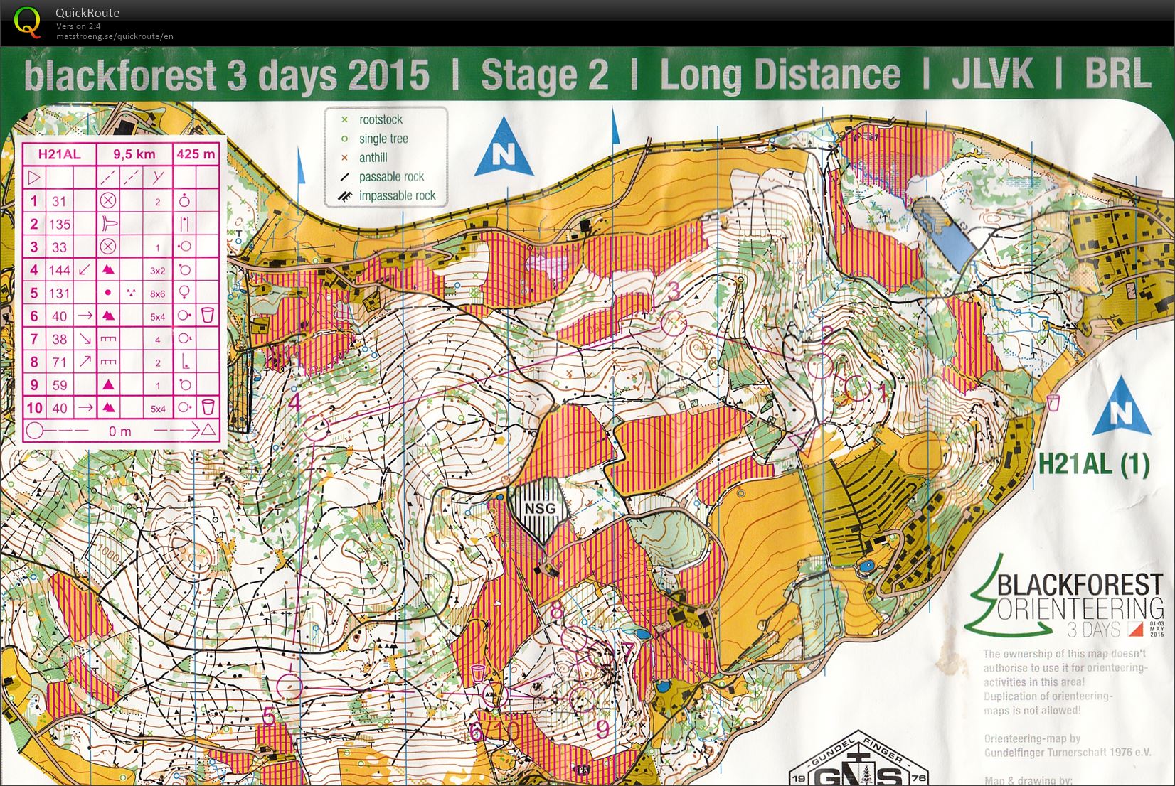 Blackforest3days - Day 2 part 1 (long Titisee) (2015-05-02)