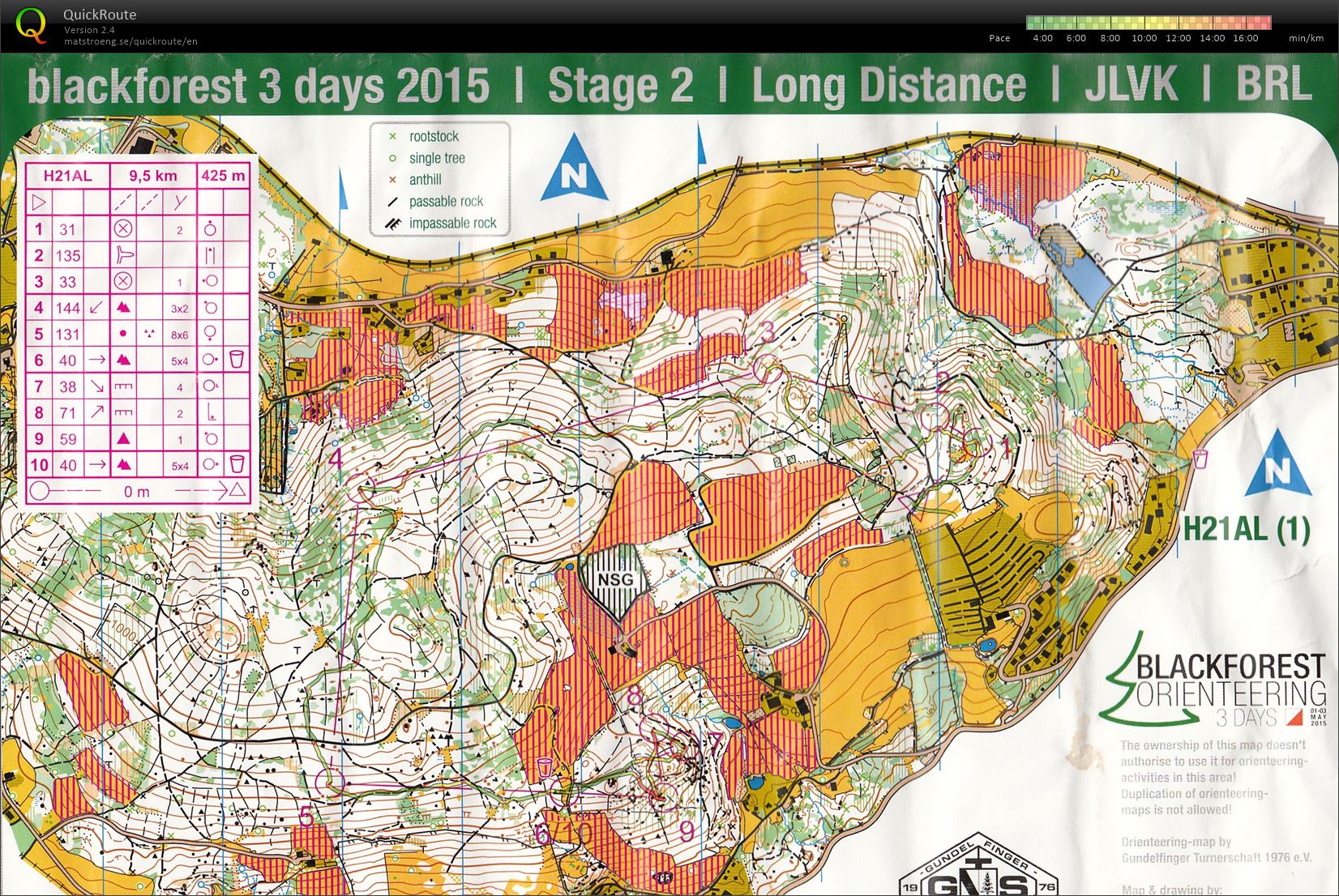 Blackforest3days - Day 2 part 1 (long Titisee) (02.05.2015)