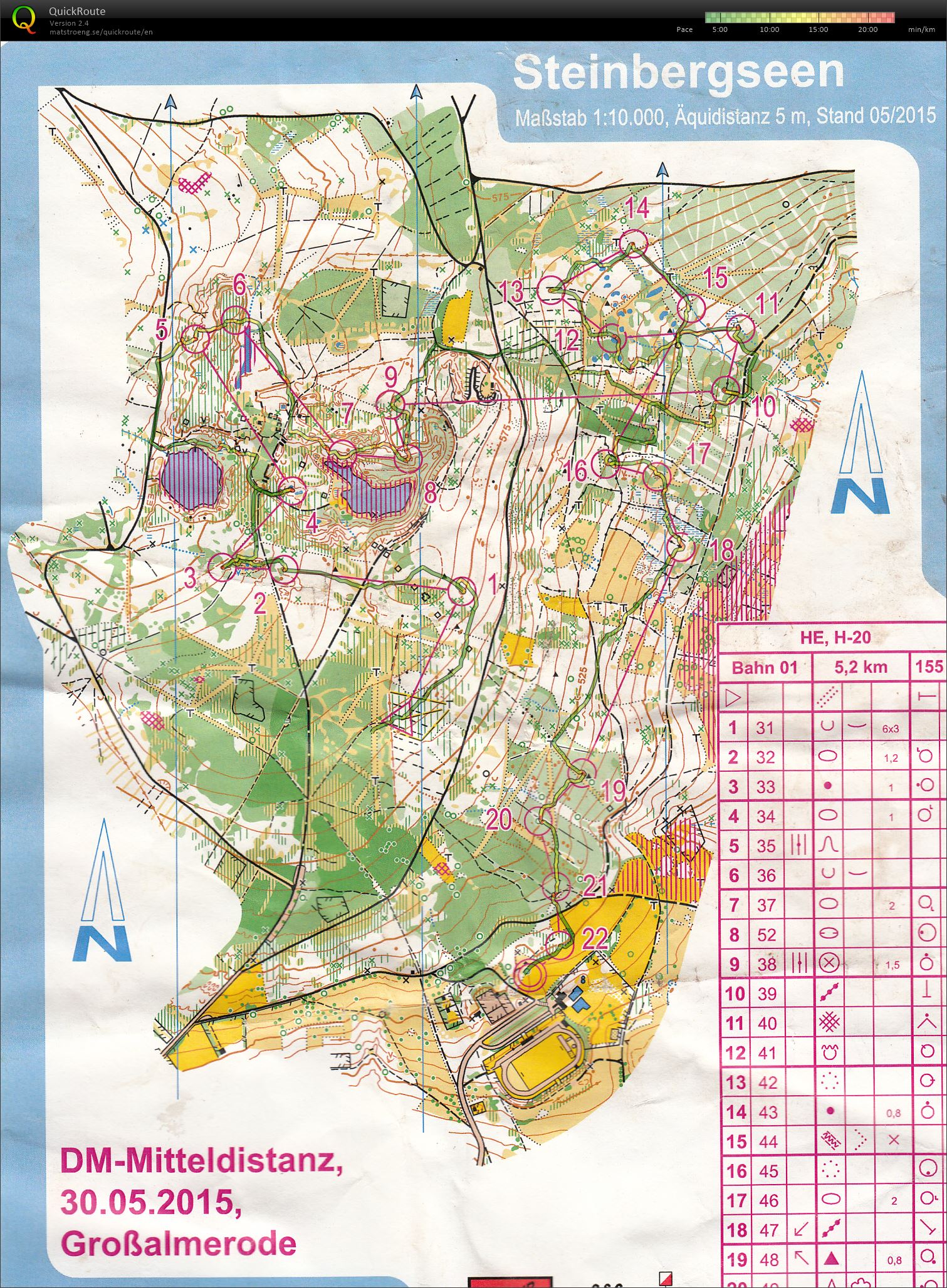 German middle distance champs (30/05/2015)