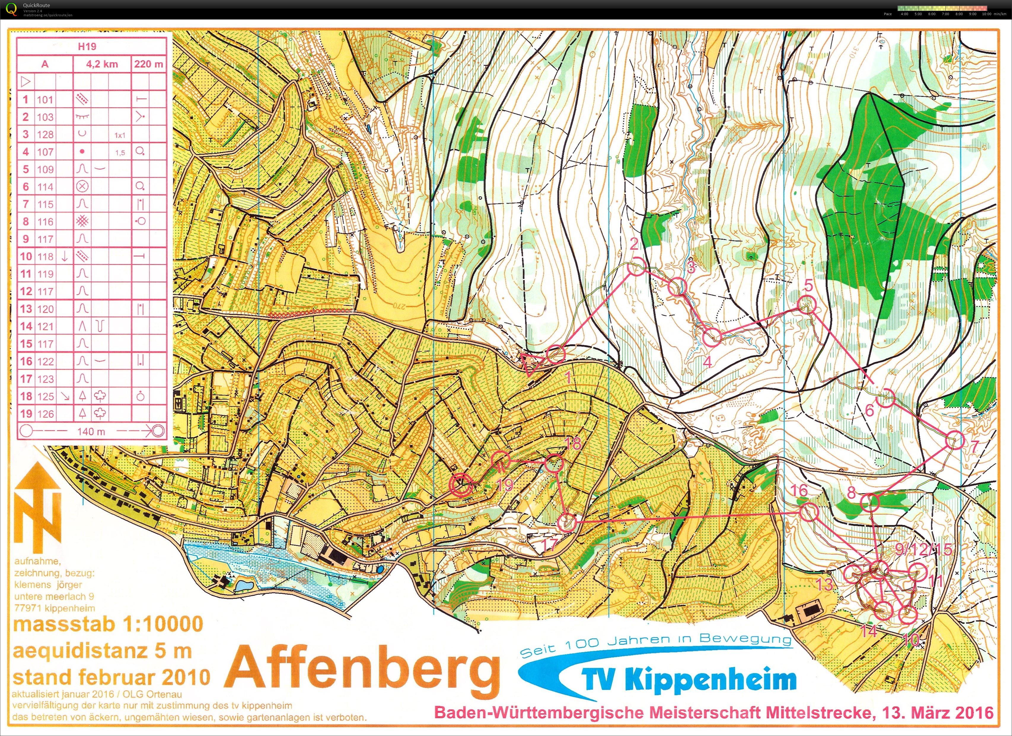 Regional Middle Distance Champs Baden-Württemberg (13-03-2016)