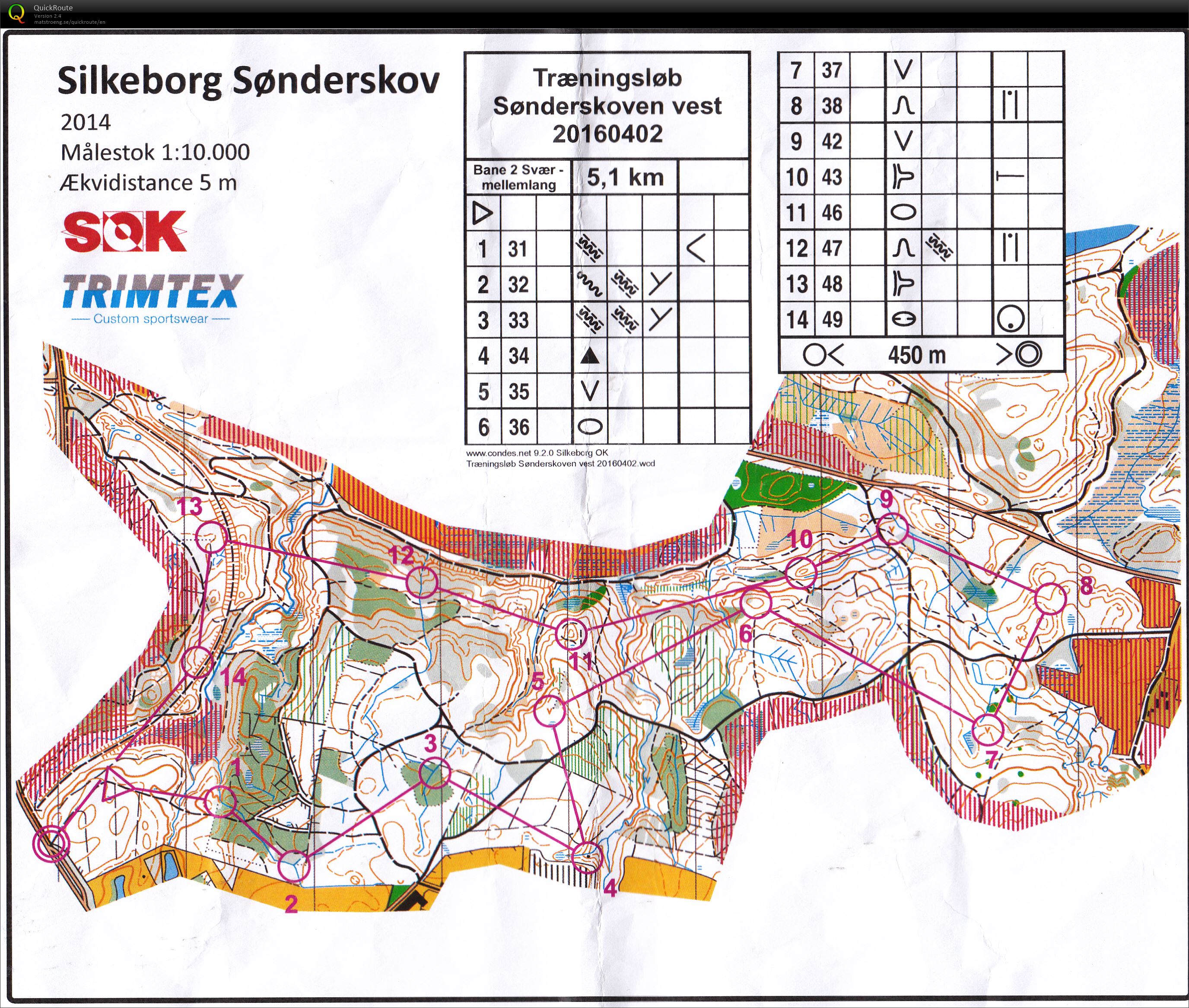 Træningsløp Sønderskoven (2016-04-02)