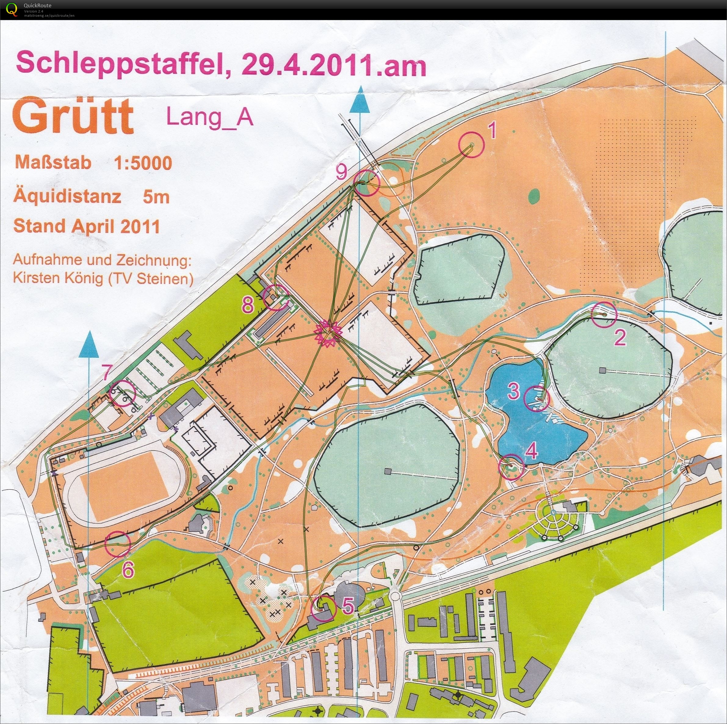 STB-Ostertrainingsalager 2011 Schleppstaffel (29/04/2011)