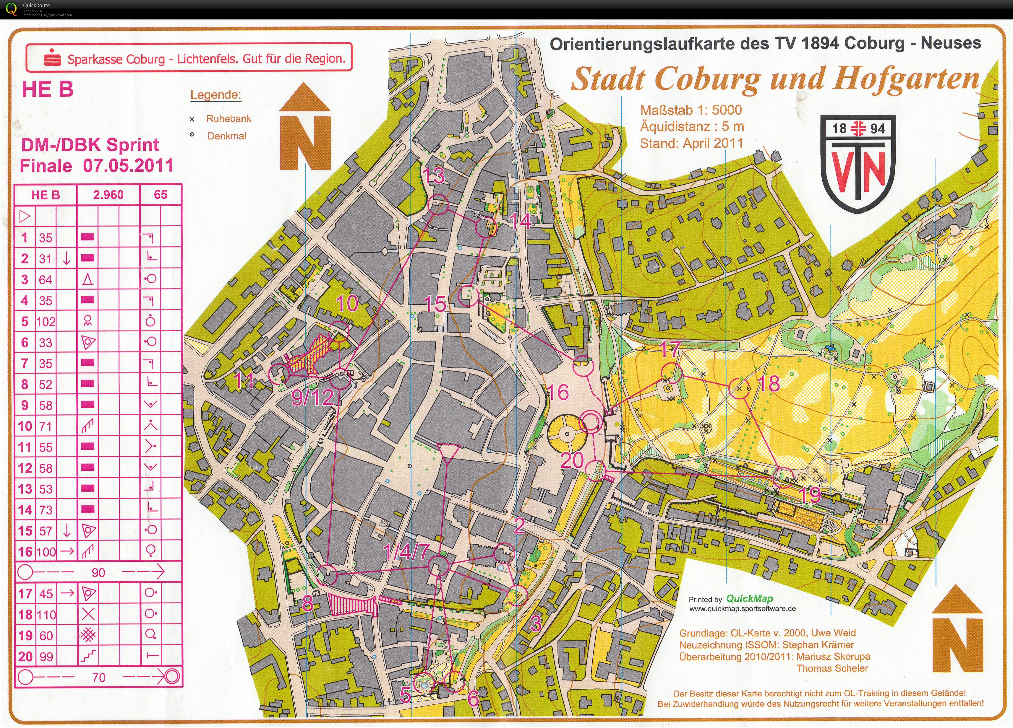 DM Sprint B-Finale (2011-05-07)