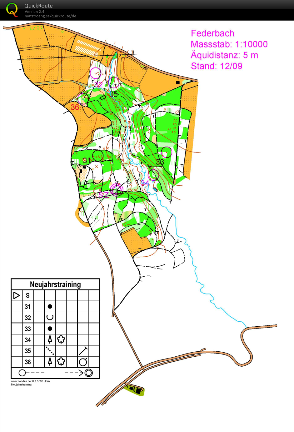 Neujahrstraining Runde 2 (01/01/2010)