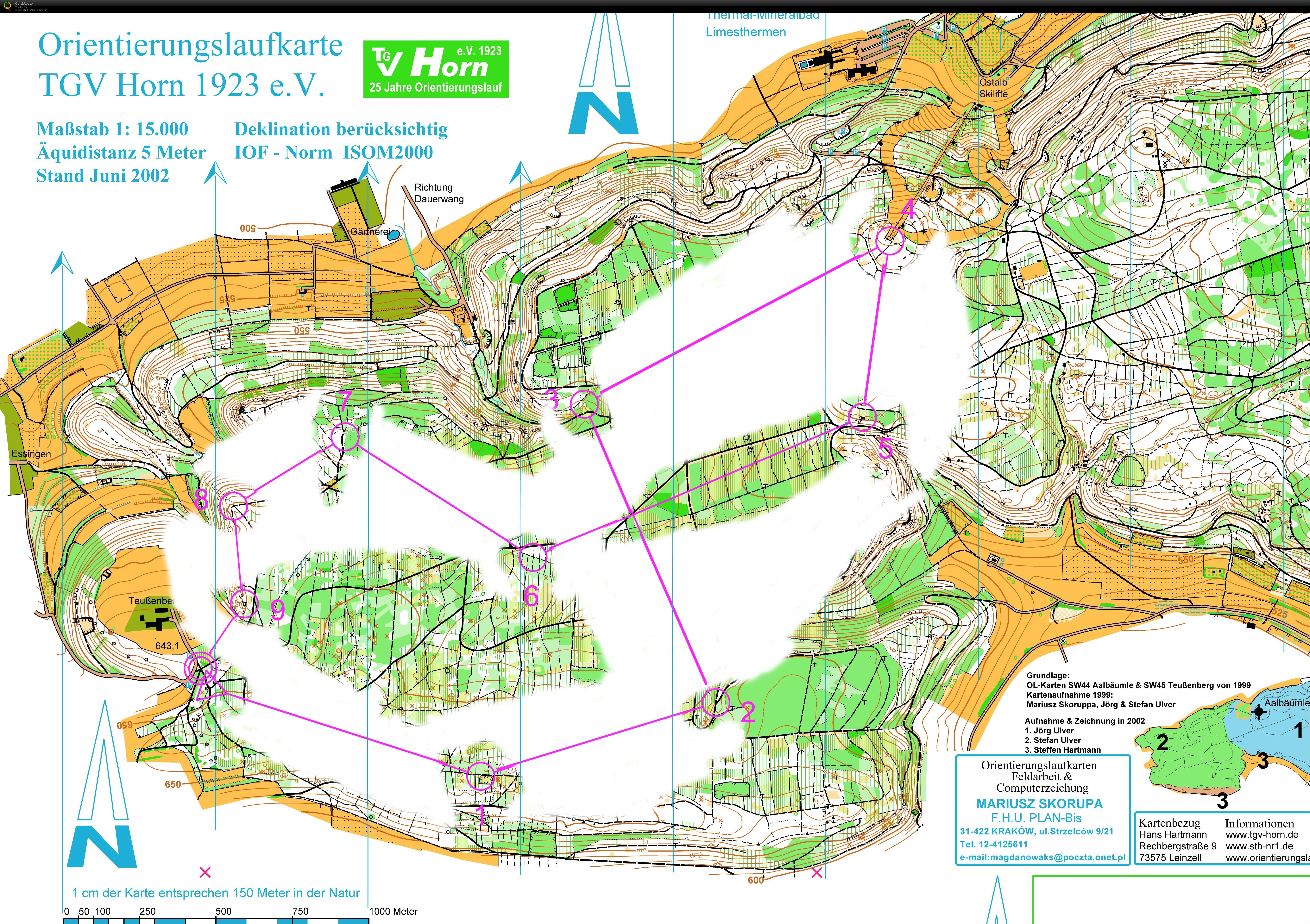 Reduced Map Training Aalen (25/01/2009)