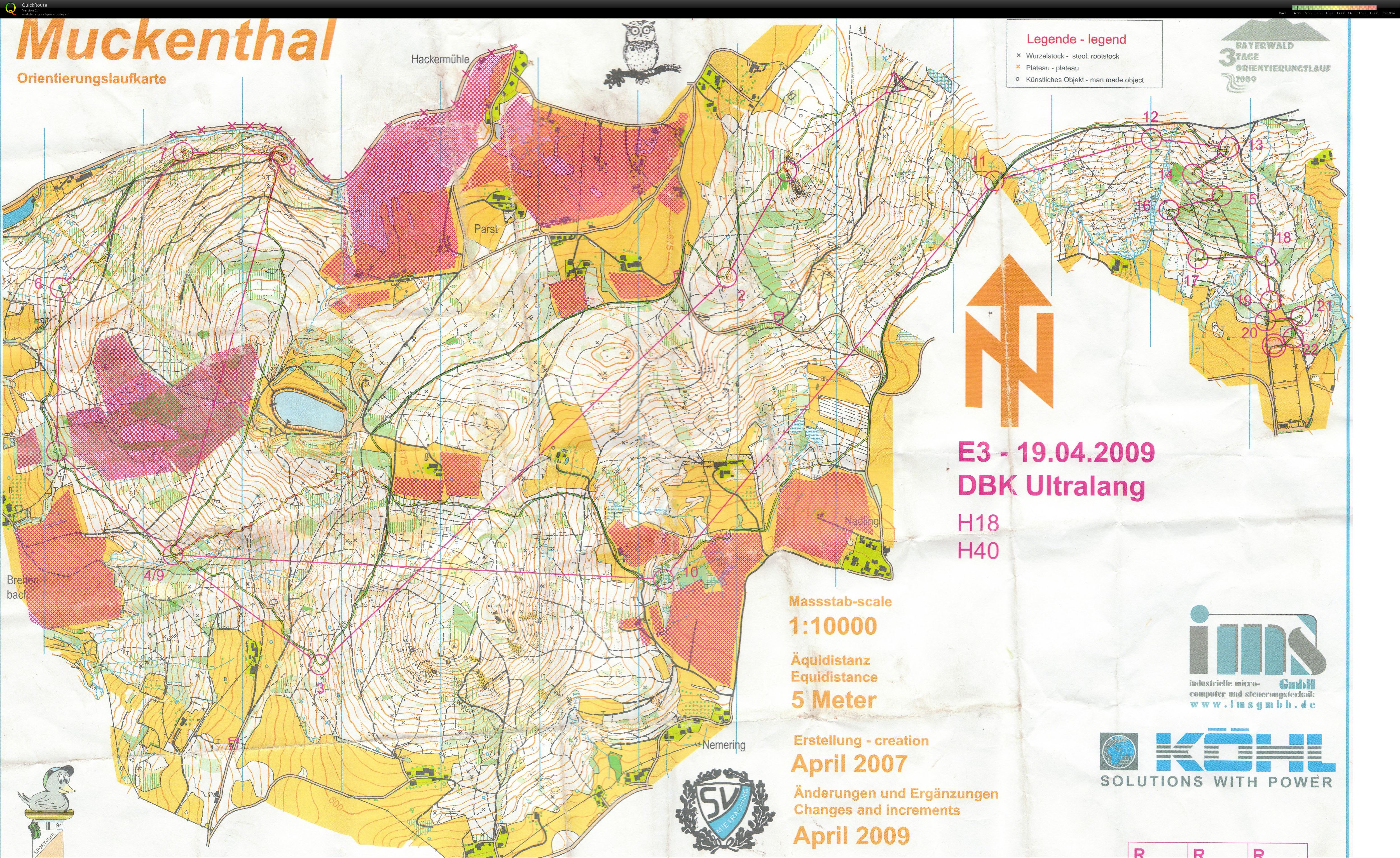 German Championships Ultralong (19/04/2009)