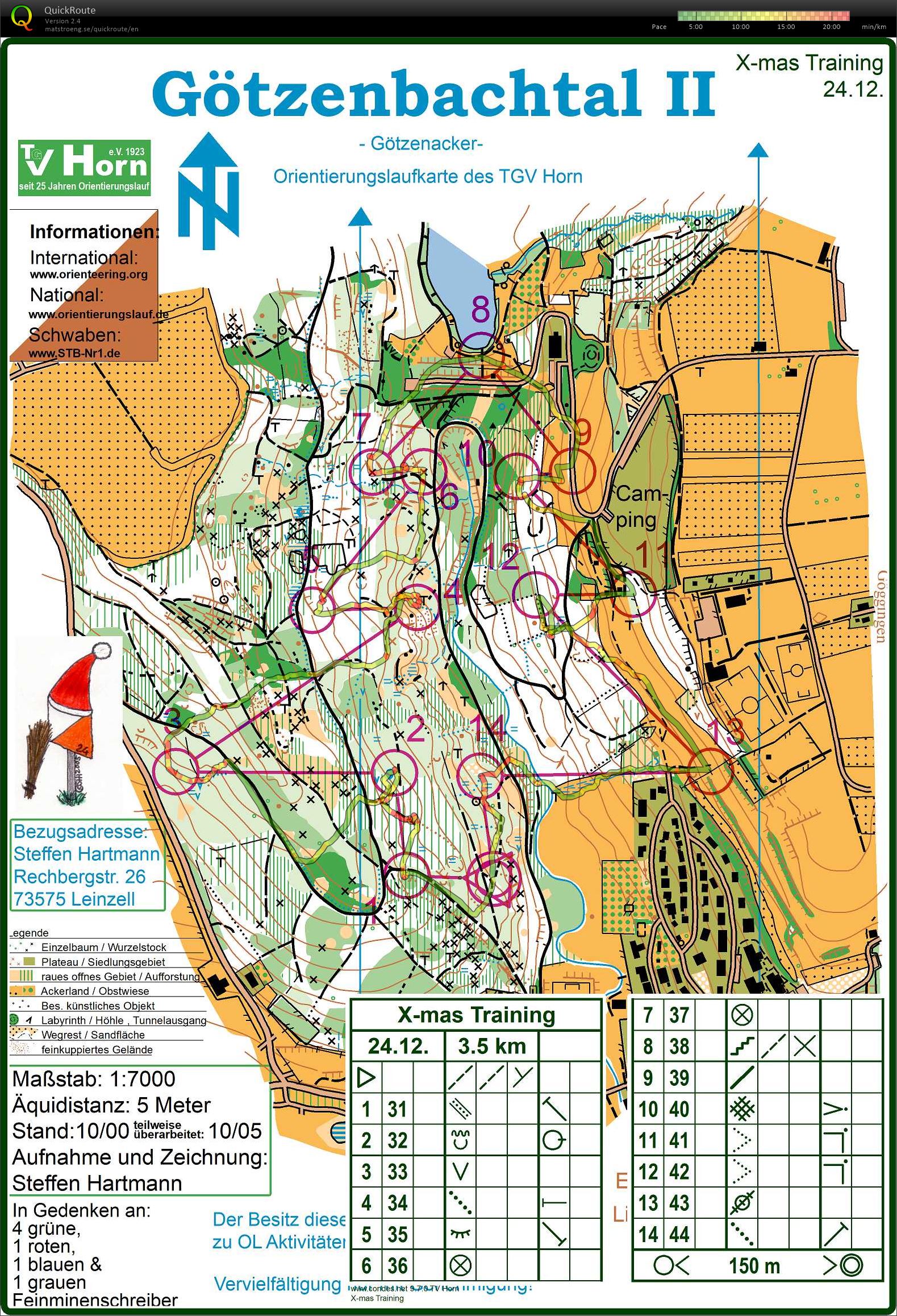 X-Mas Training (24/12/2017)