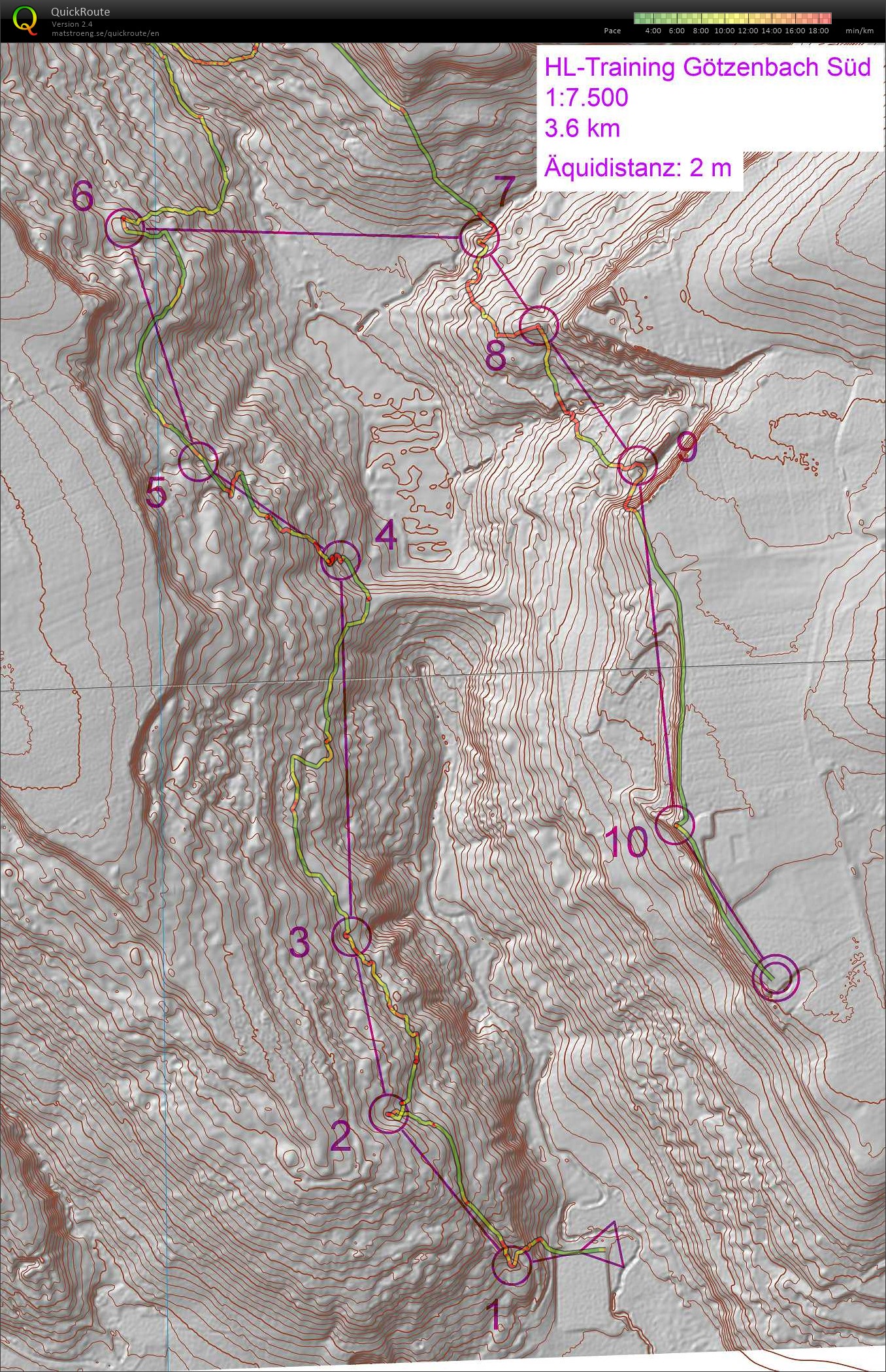 Contour training Götzenbach (06.01.2018)