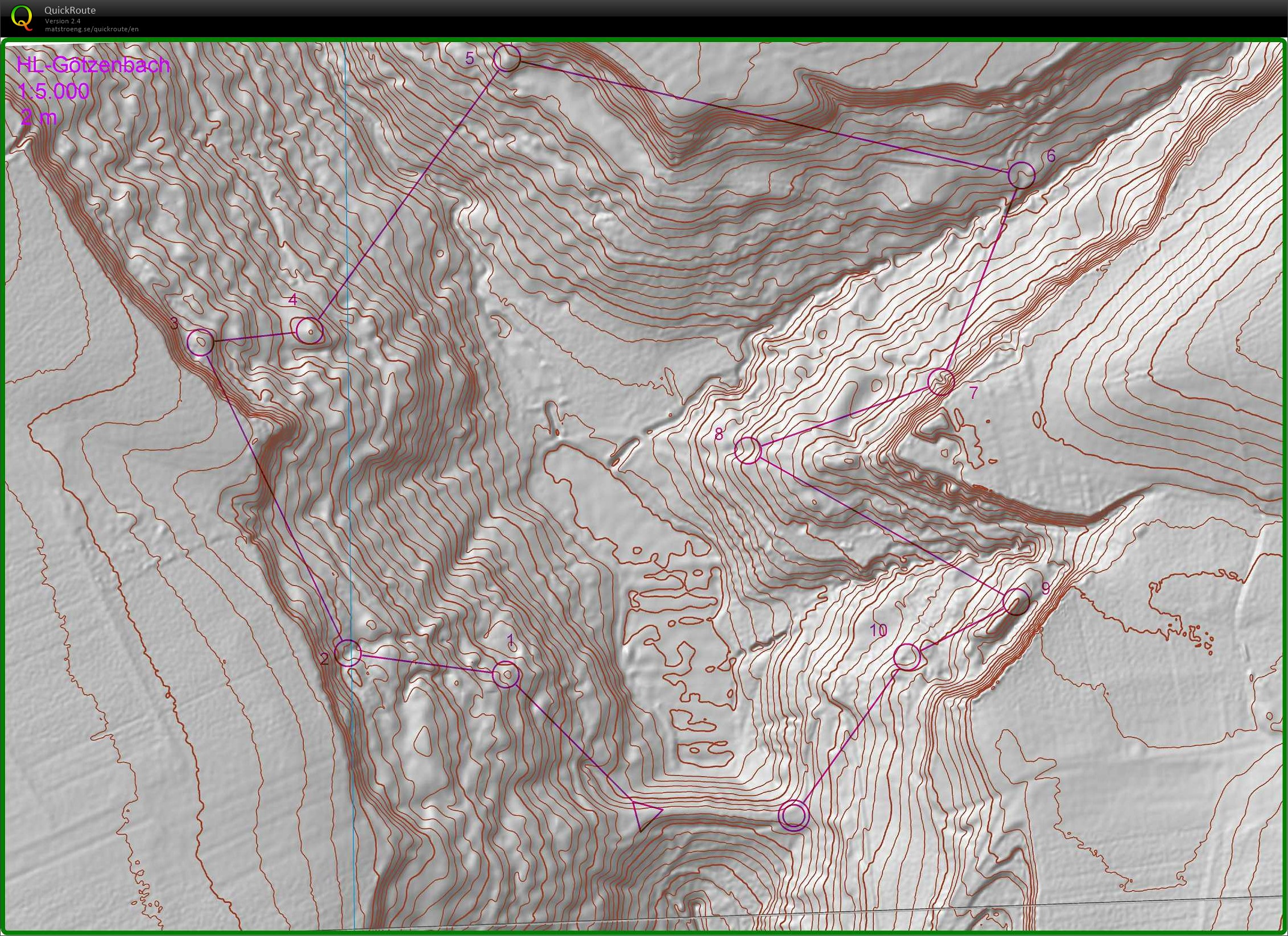Contour training Götzenbachtal (15.03.2018)