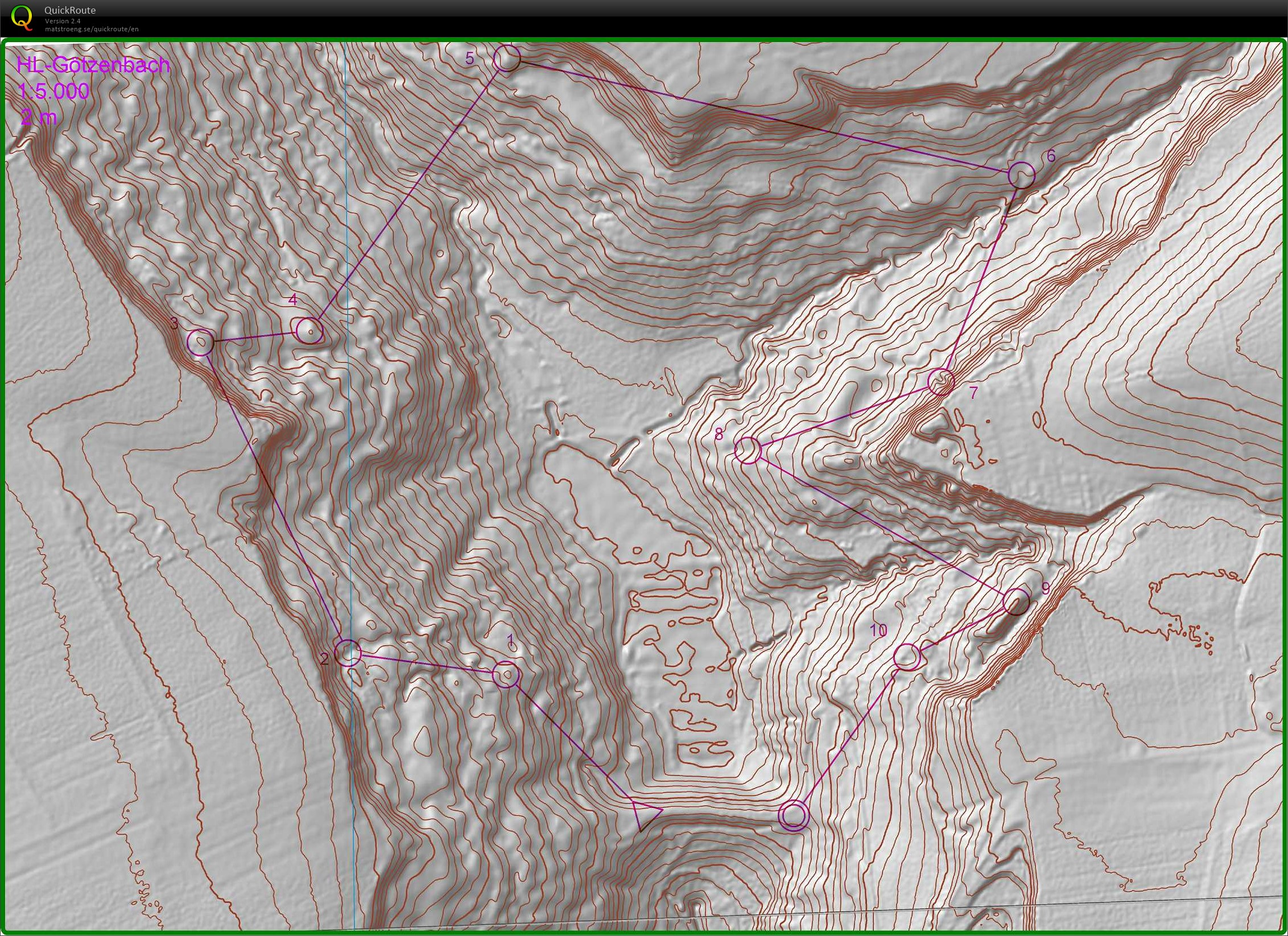 Contour training Götzenbachtal (2018-03-15)