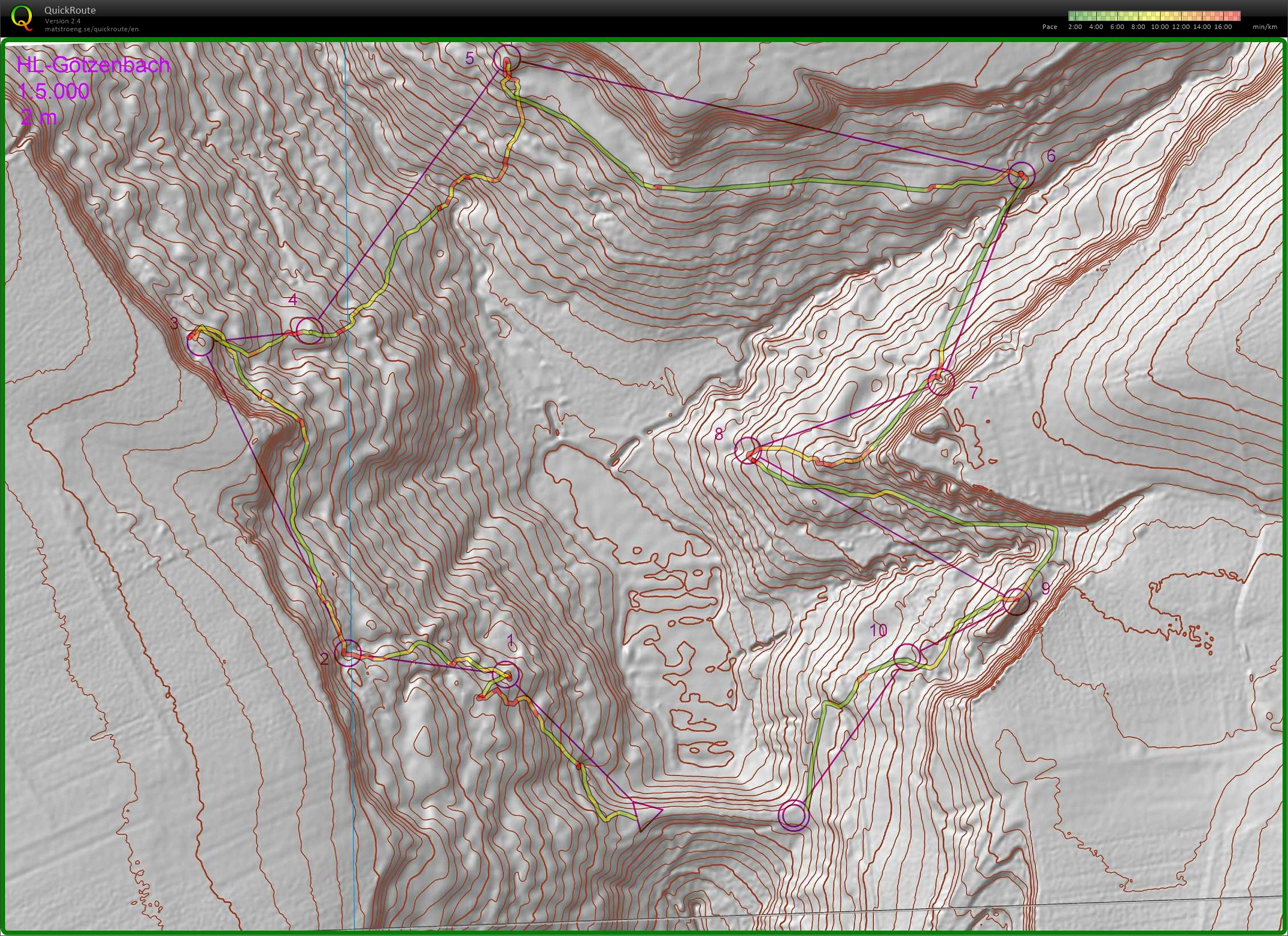 Contour training Götzenbachtal (15.03.2018)