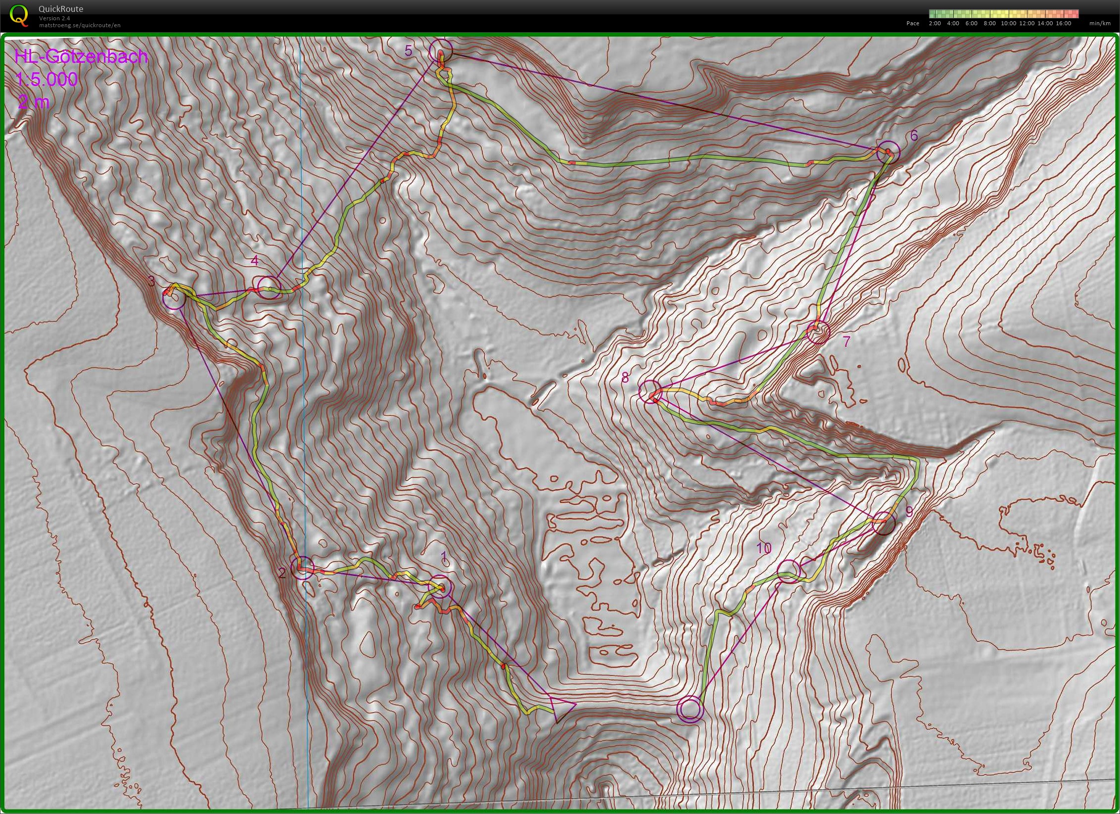 Contour training Götzenbachtal (2018-03-15)