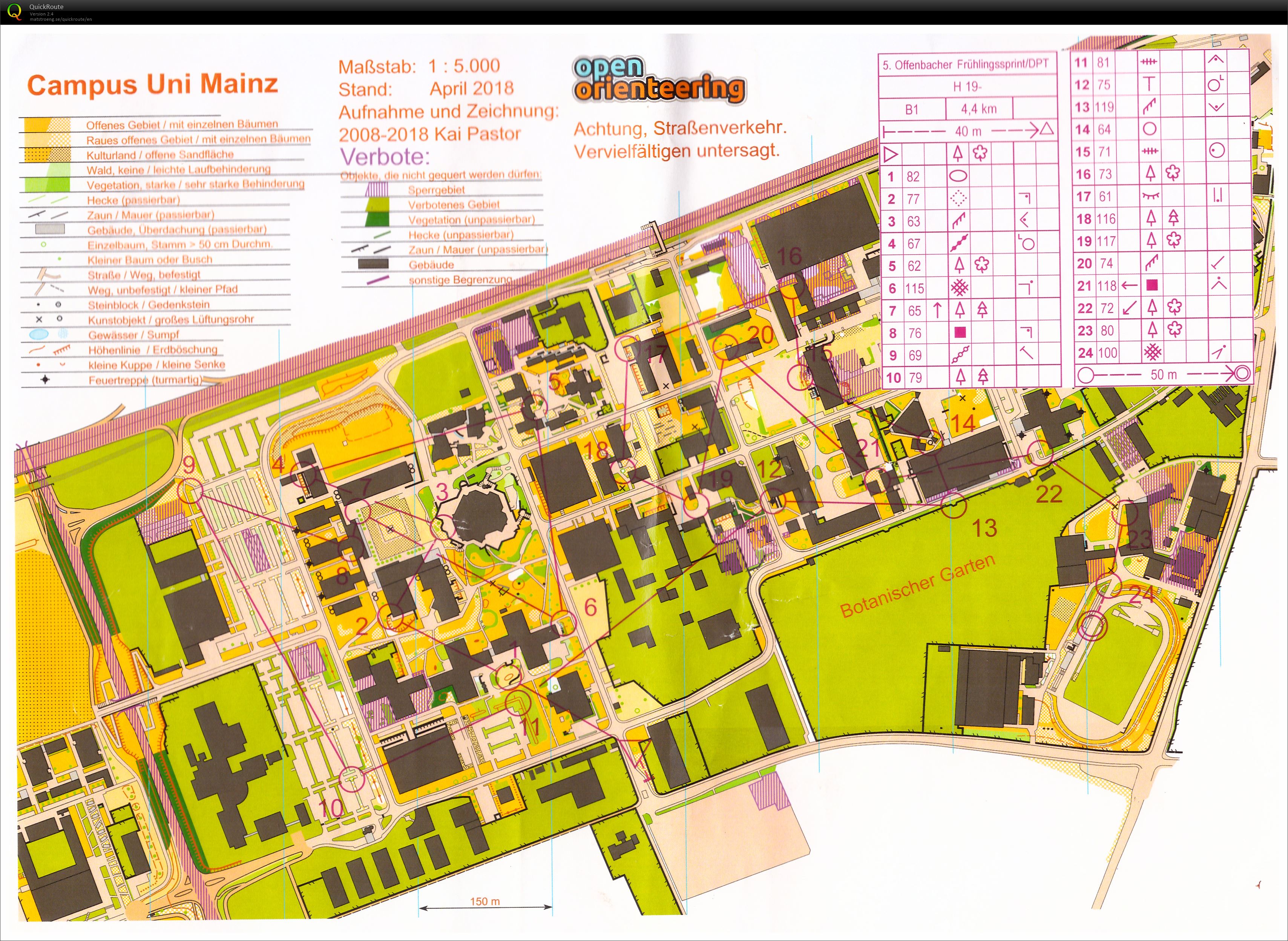 5. Offenbacher Frühlingssprint (15/04/2018)