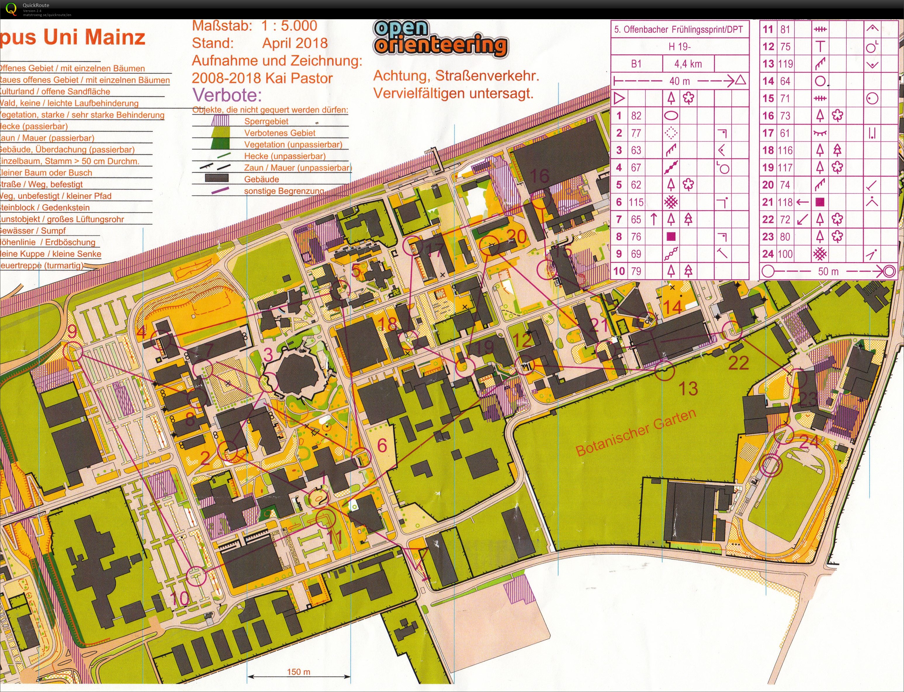 5.Offenbacher Frühlinhgssprint (15.04.2018)