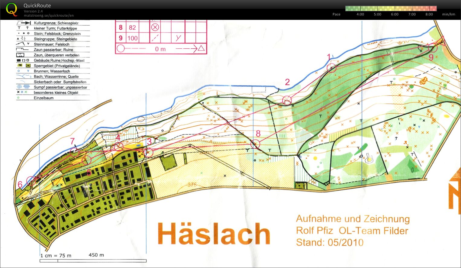 training competition Häslach part 1 (29/05/2010)