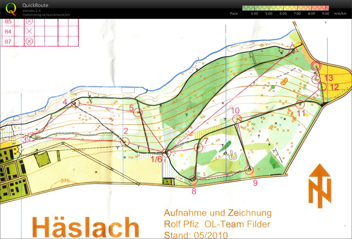 Training competition Häslach part 2 (29/05/2010)