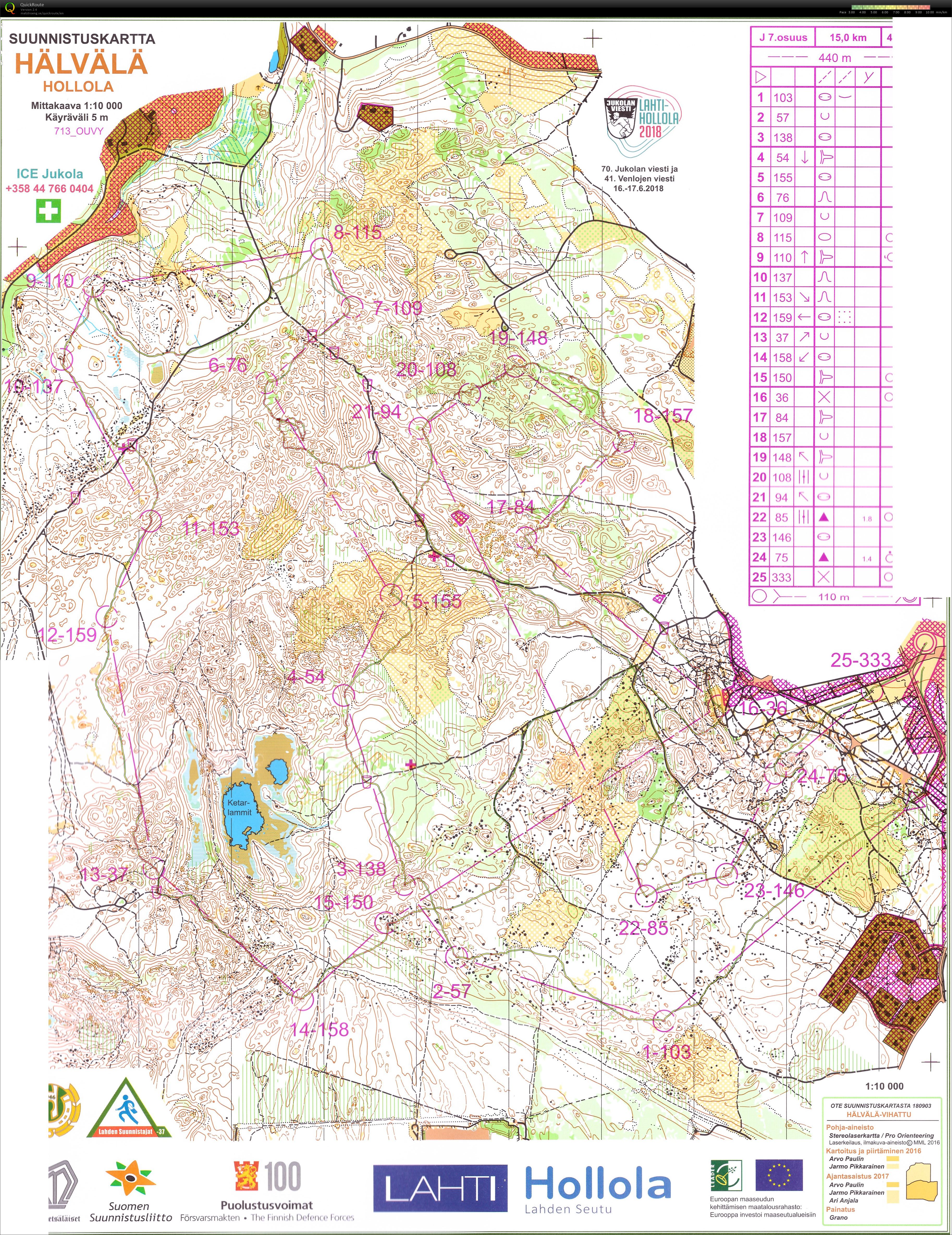 Hollola-Jukola 7. Leg (17/06/2018)