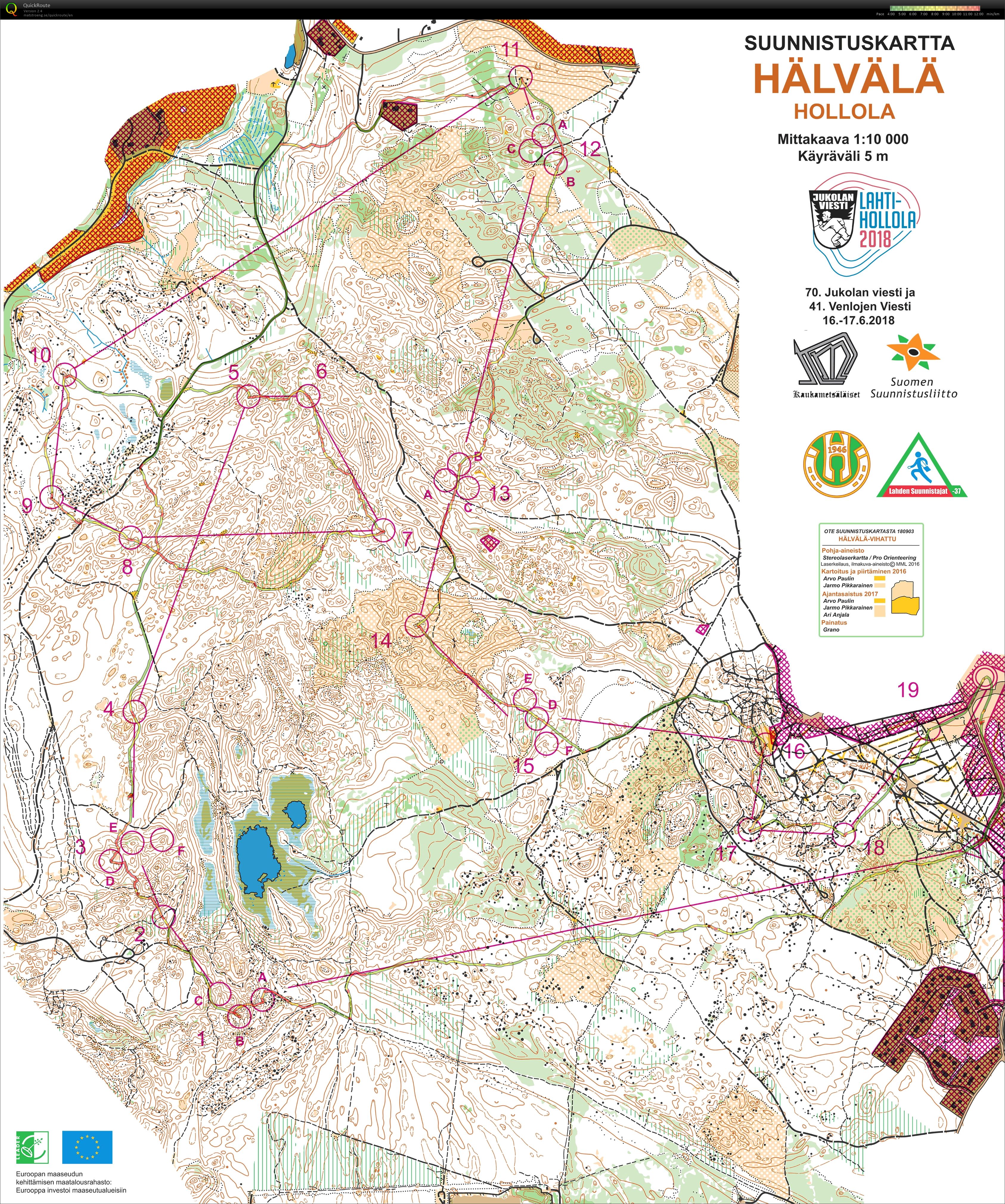 Lahti-Hollola Jukola 2018 (2018-06-17)