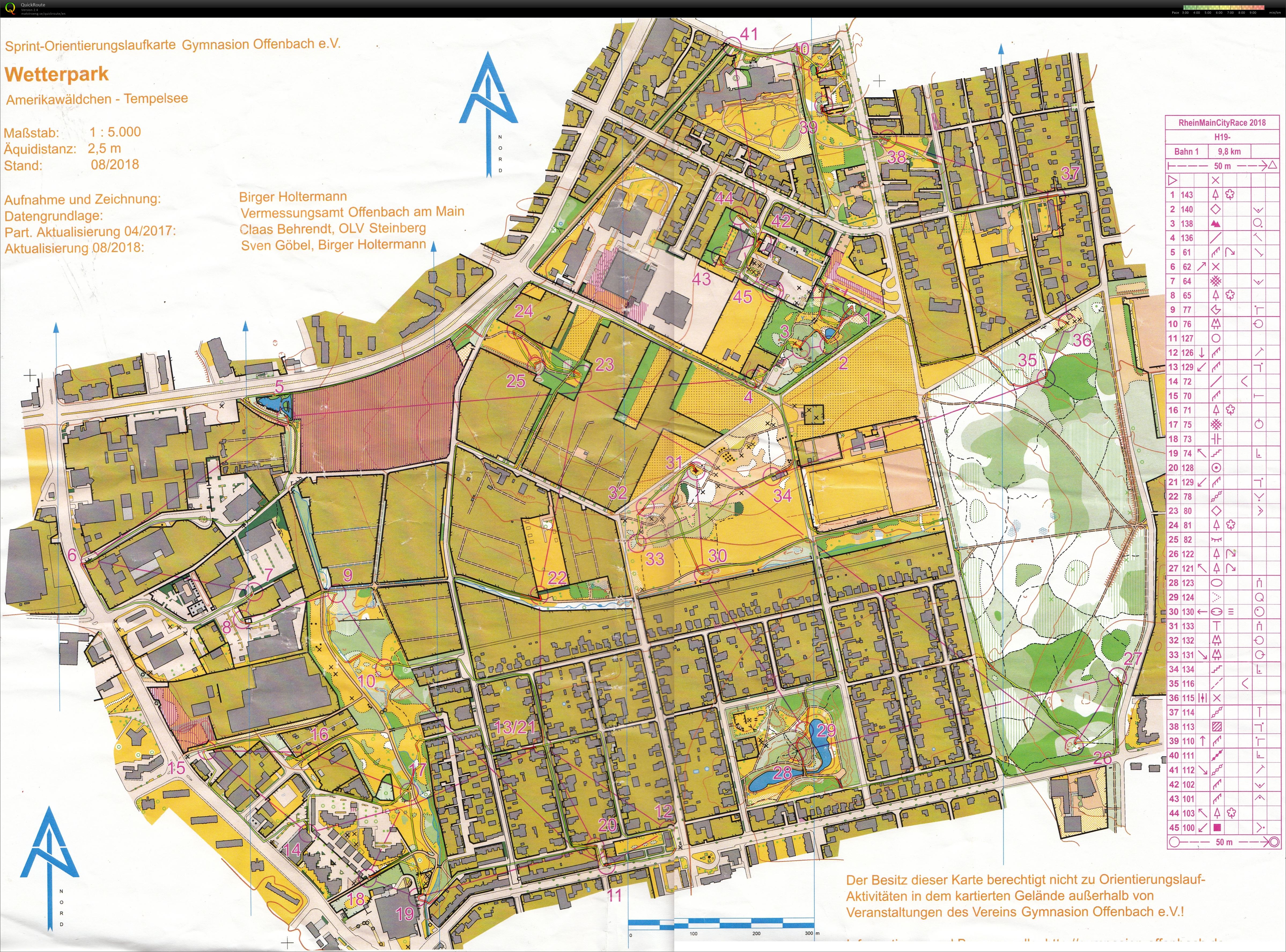 Rheinmaincityrace (25/08/2018)