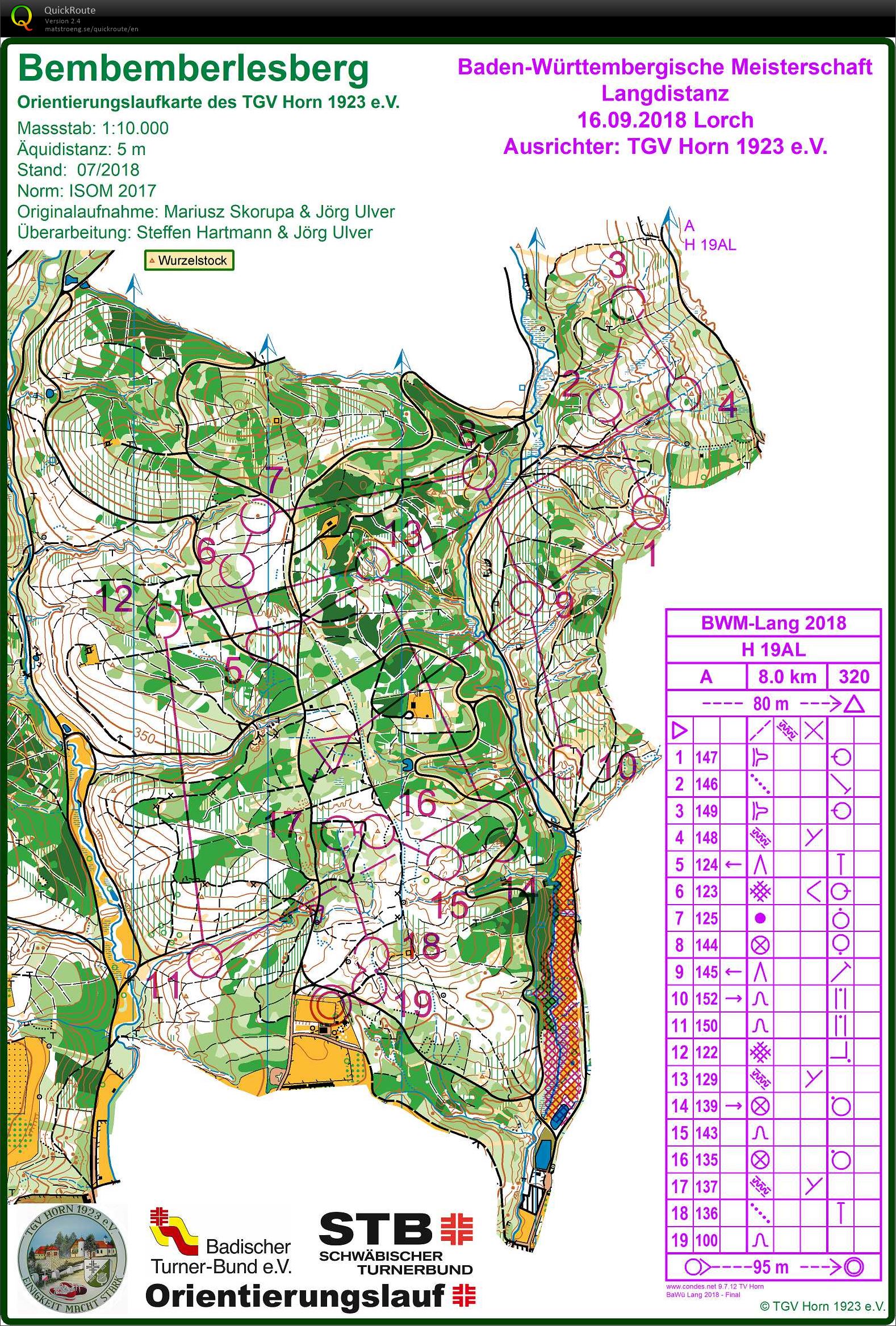 Regional Champs Long Distance (16.09.2018)