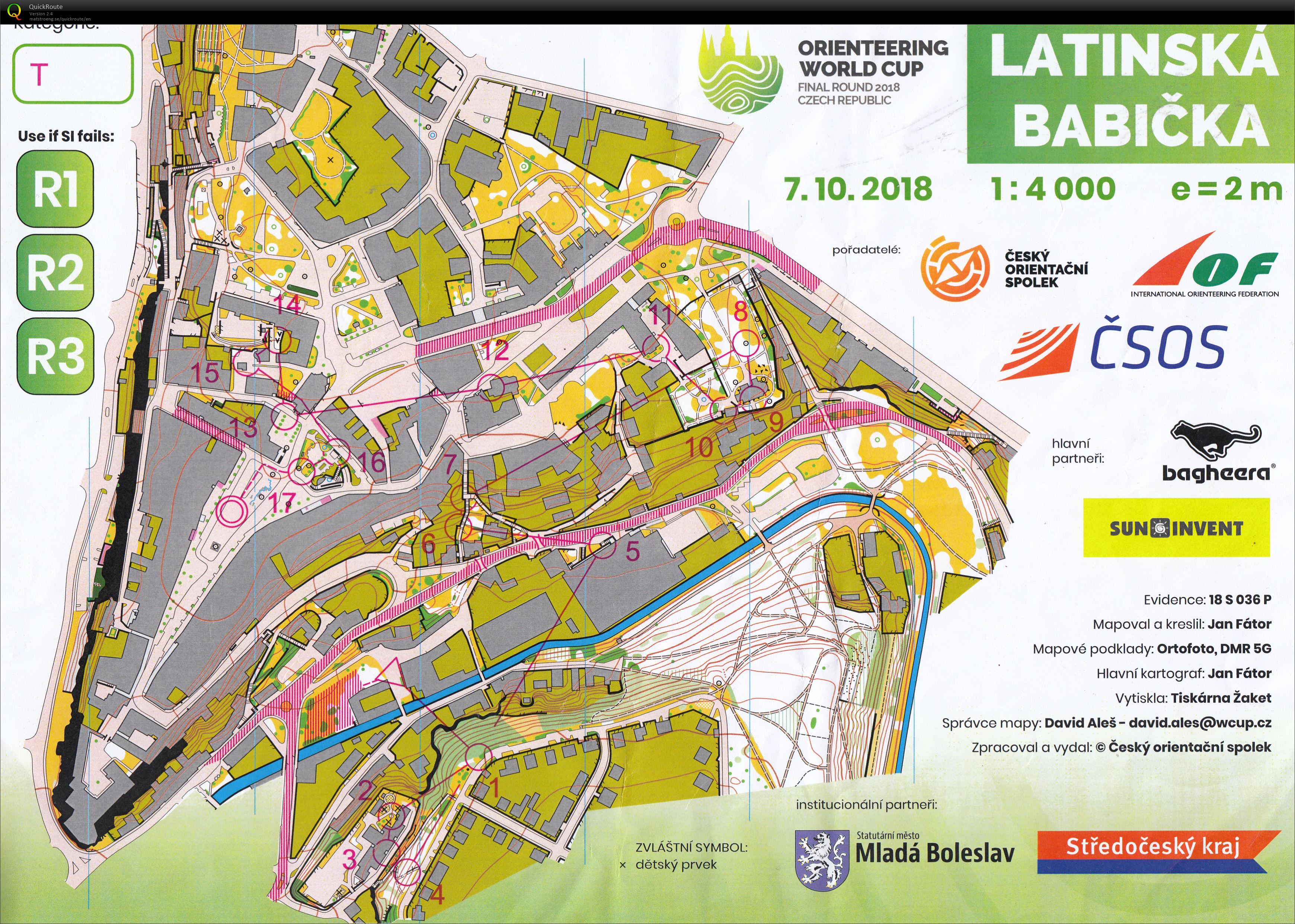 Sprint Orienteering Race (07/10/2018)